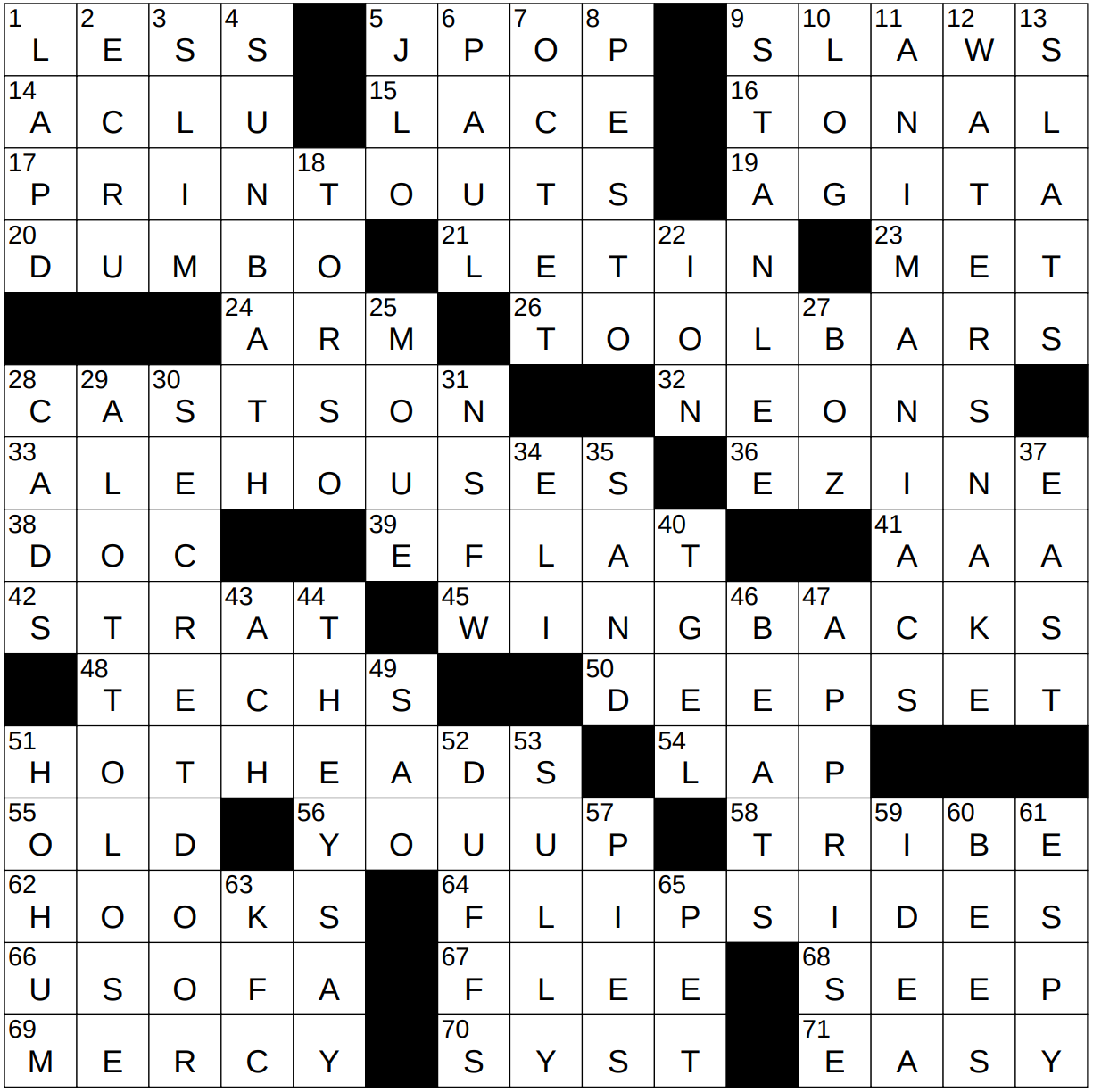 0309 23 NY Times Crossword 9 Mar 23 Thursday NYXCrossword