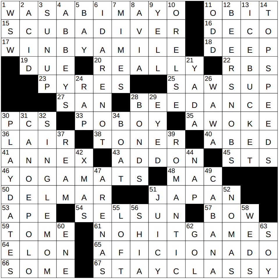 0328 25 NY Times Crossword 28 Mar 25 Friday NYXCrossword