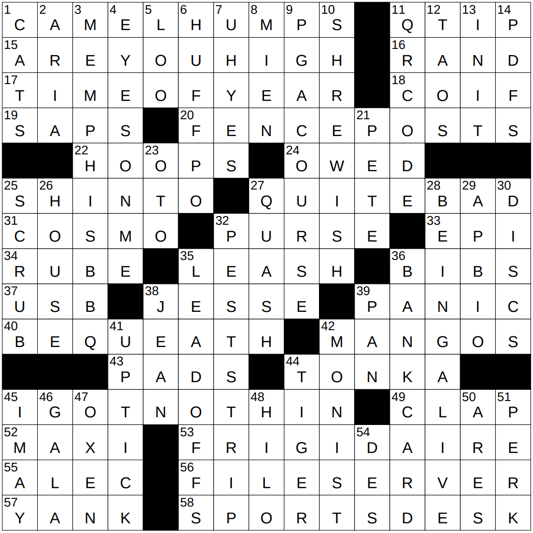 0729 23 NY Times Crossword 29 Jul 23 Saturday NYXCrossword