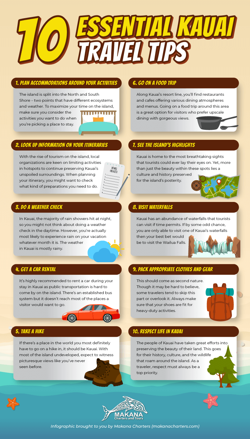 10 Essential Kauai Travel Tips By Makana Charters