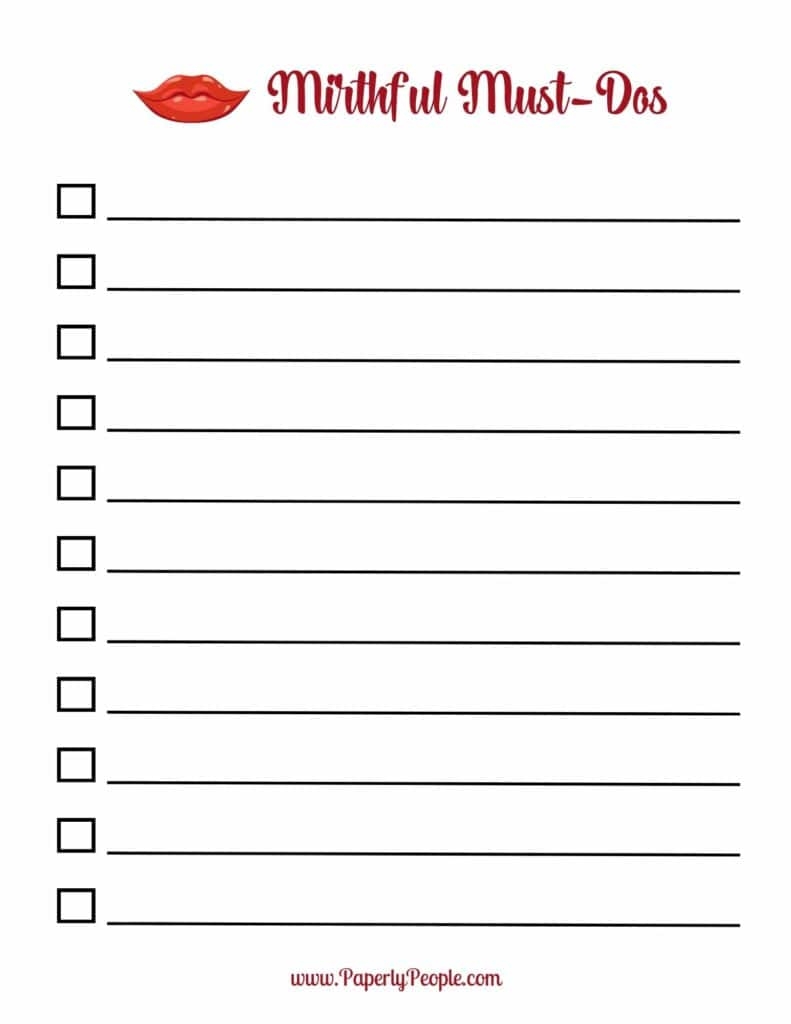 10 Funny To do List Names Free Printables