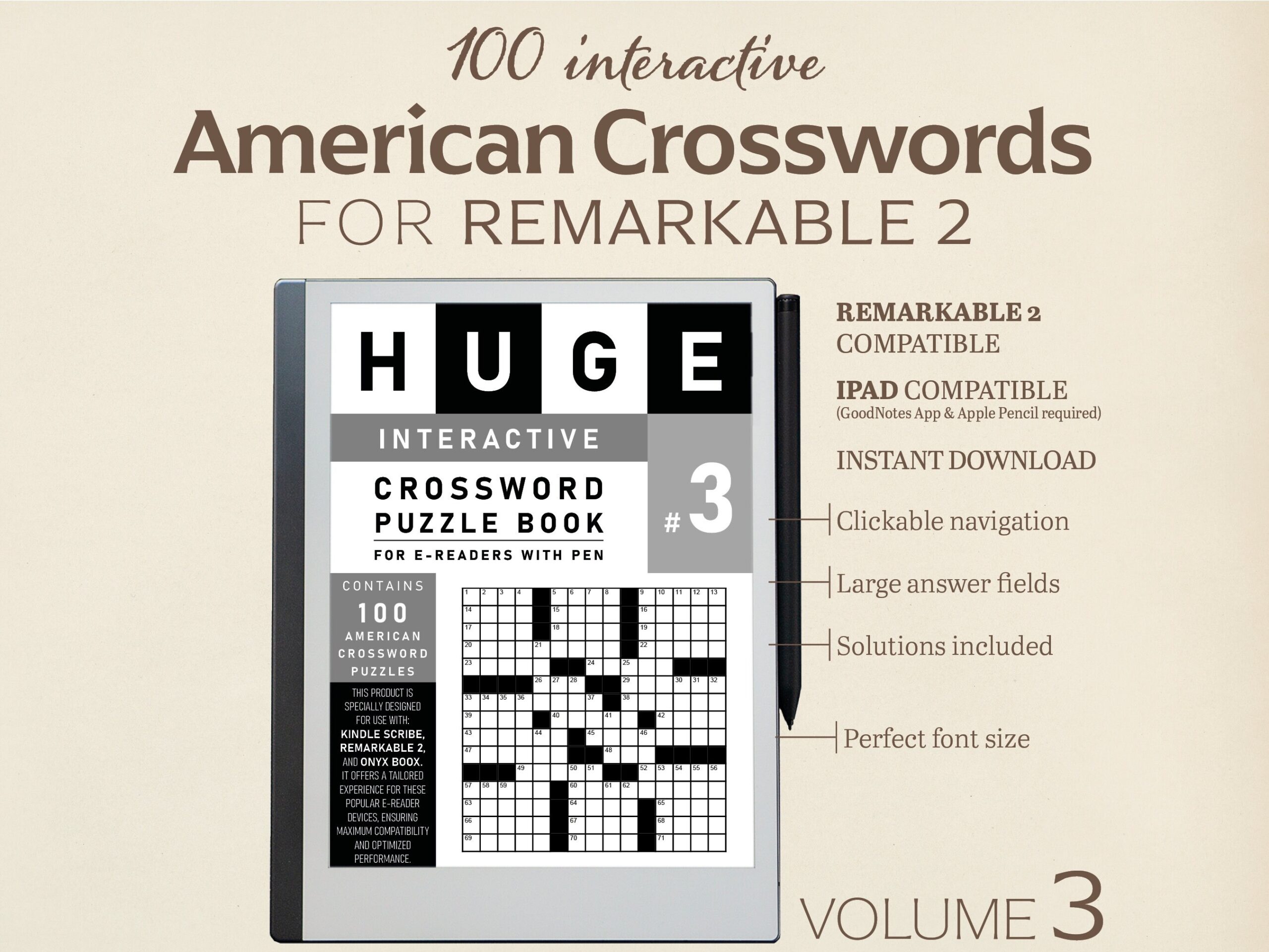 full range crossword clue