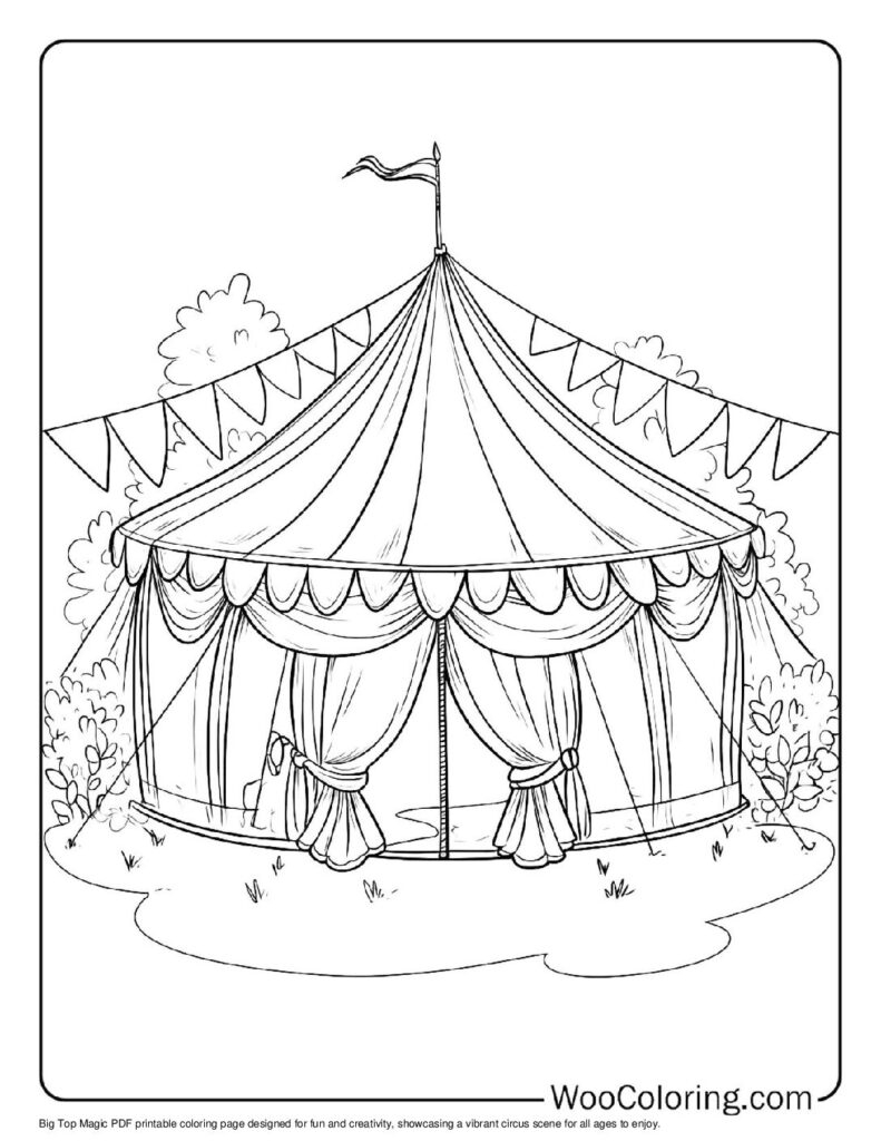 carnival coloring pages