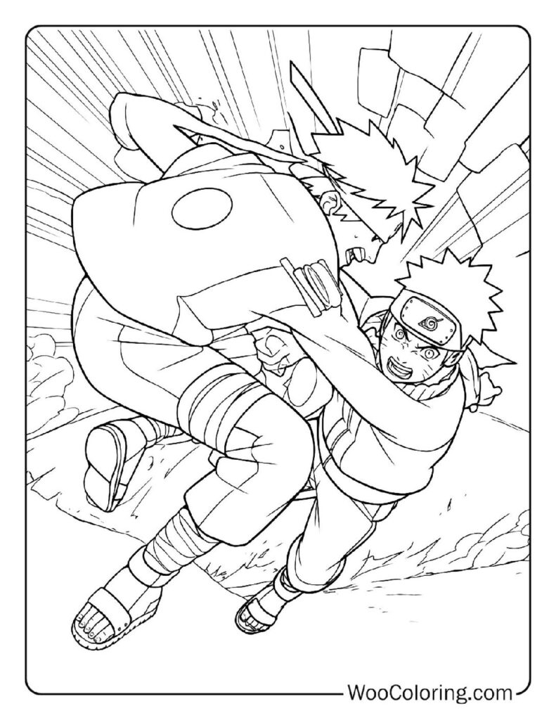 coloring pages naruto