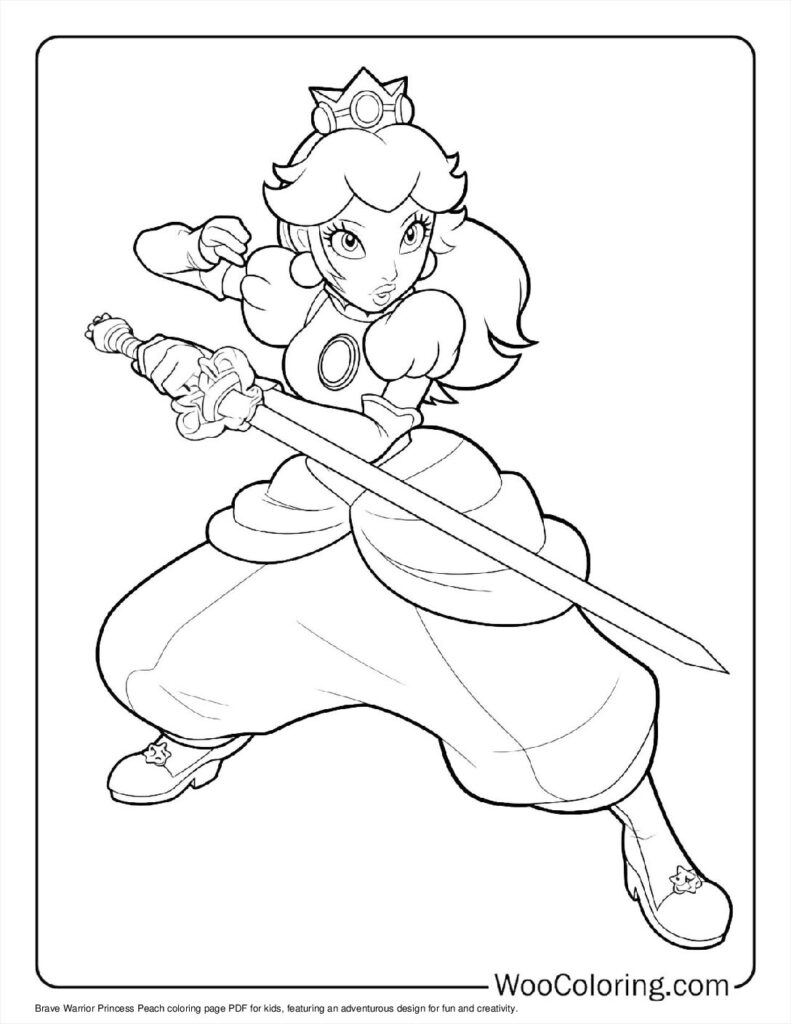 100 Princess Peach Coloring Pages Free PDF To Print Woo Coloring 100 Princess Peach Coloring Pages Free PDF To Print Woo Coloring