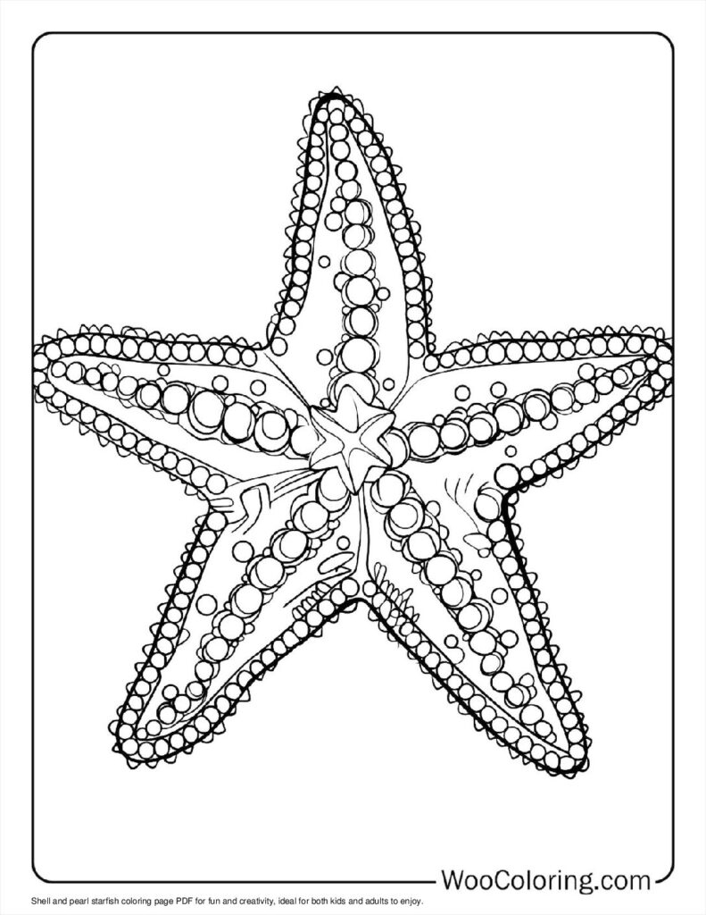 100 Starfish Coloring Pages Free PDF To Print Woo Coloring 100 Starfish Coloring Pages Free PDF To Print Woo Coloring