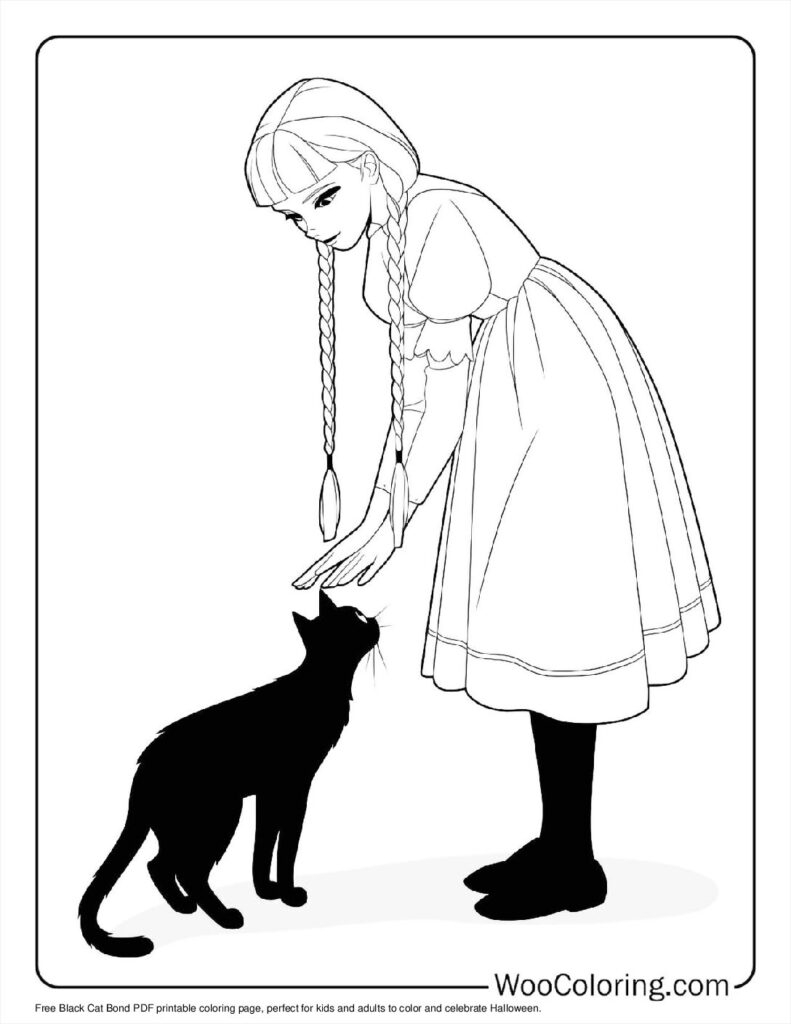 100 Wednesday Coloring Pages Free PDF To Print Woo Coloring