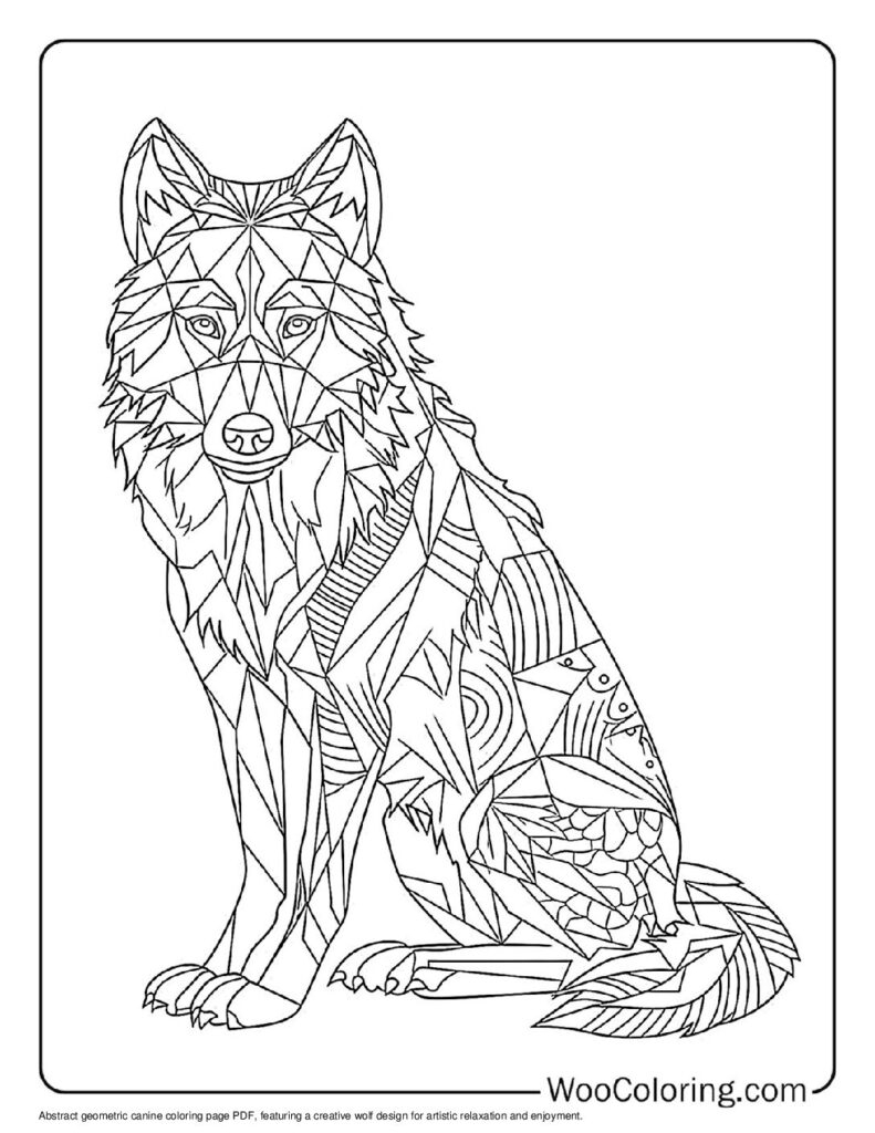coloring pages wolf