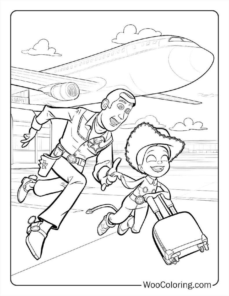 100 Woody Coloring Pages Free PDF To Print Woo Coloring