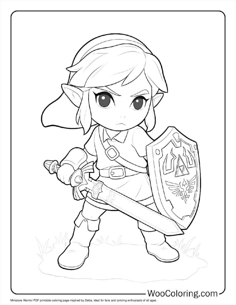 100 Zelda Coloring Pages Free PDF To Print Woo Coloring 100 Zelda Coloring Pages Free PDF To Print Woo Coloring