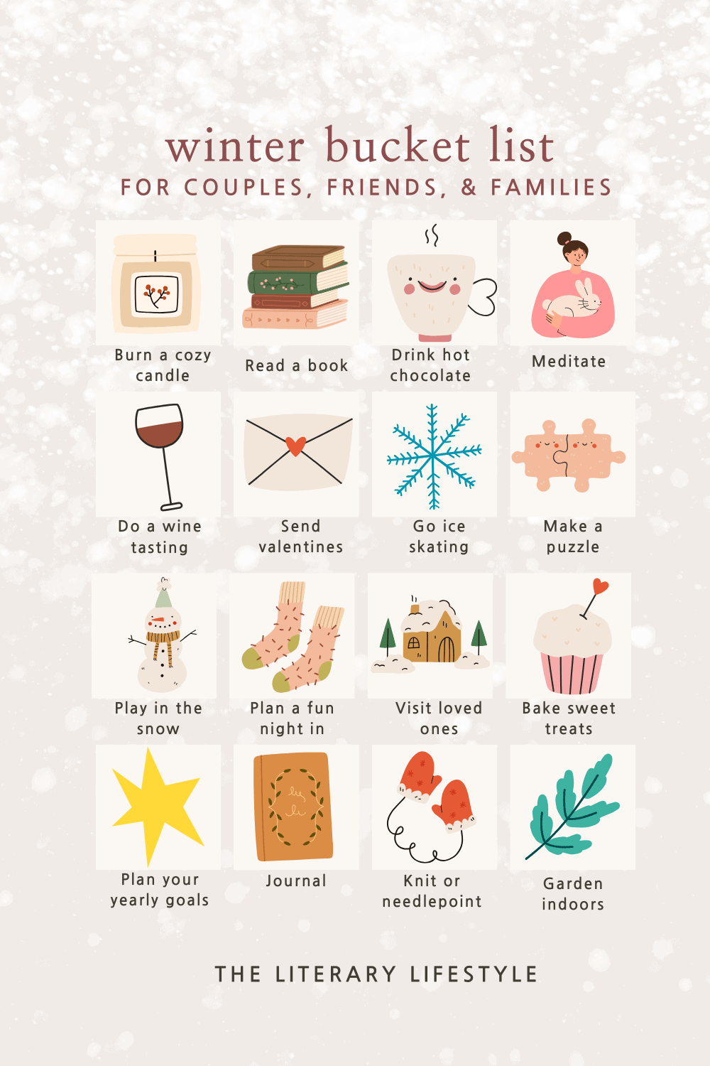 101 Winter Bucket List Ideas For Self Care With Printable 101 Winter Bucket List Ideas For Self Care With Printable