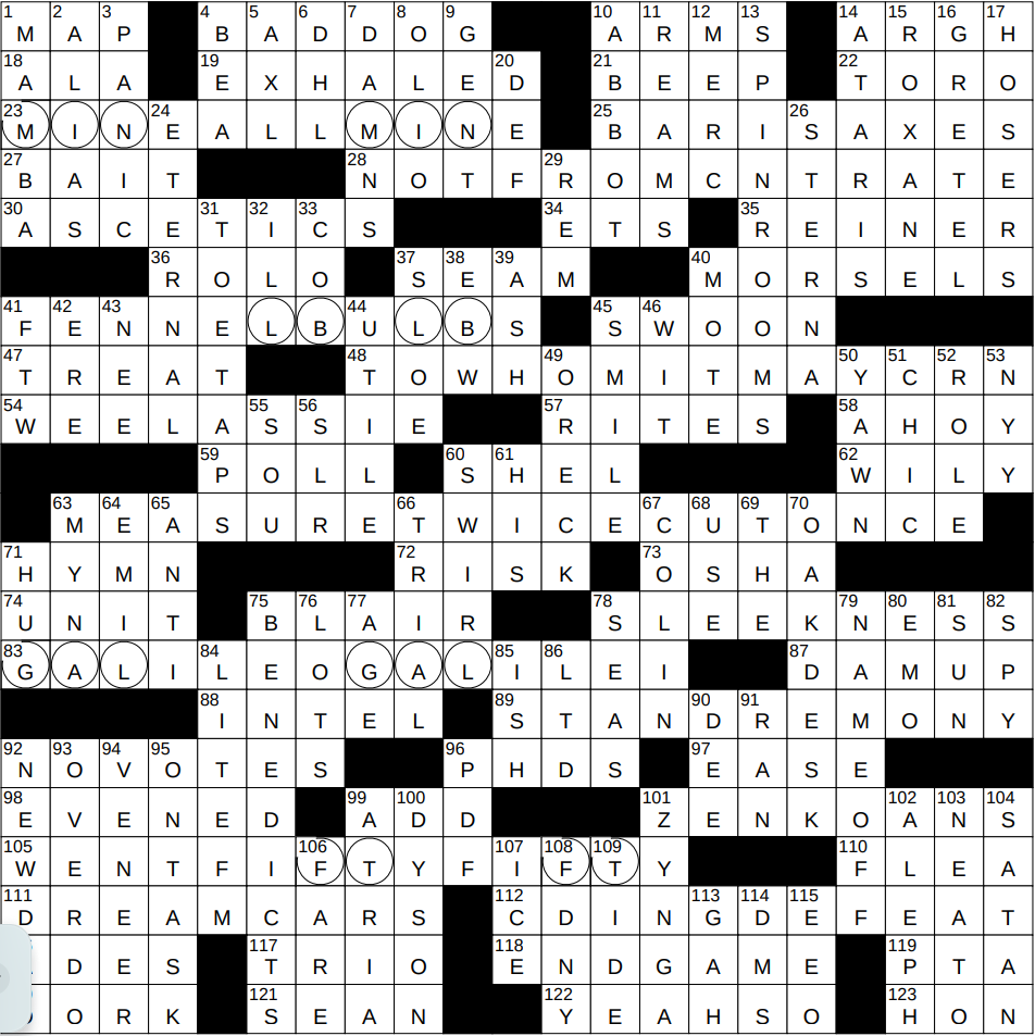 clamps in a shop nyt crossword