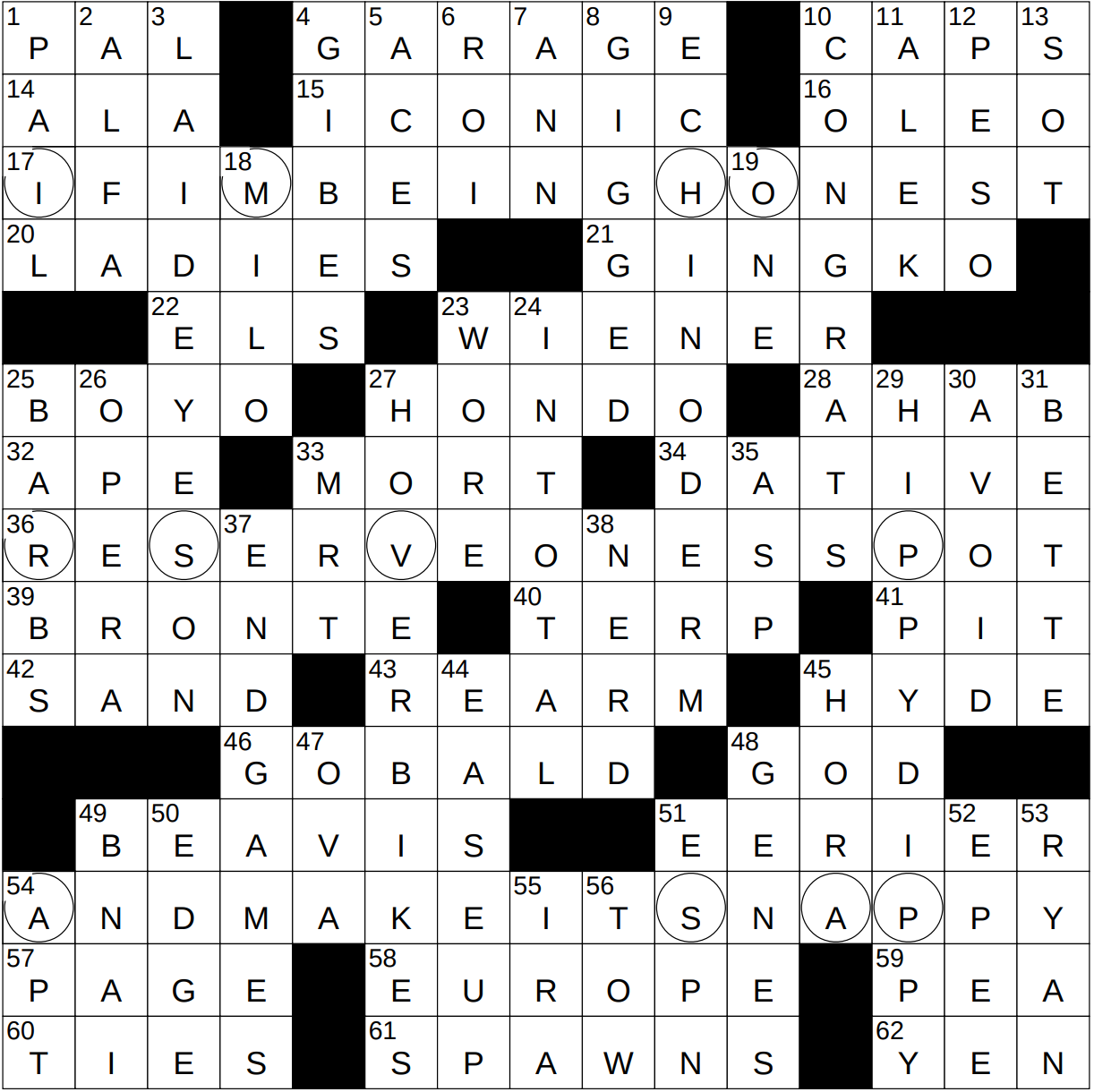 crossword clue doctrines