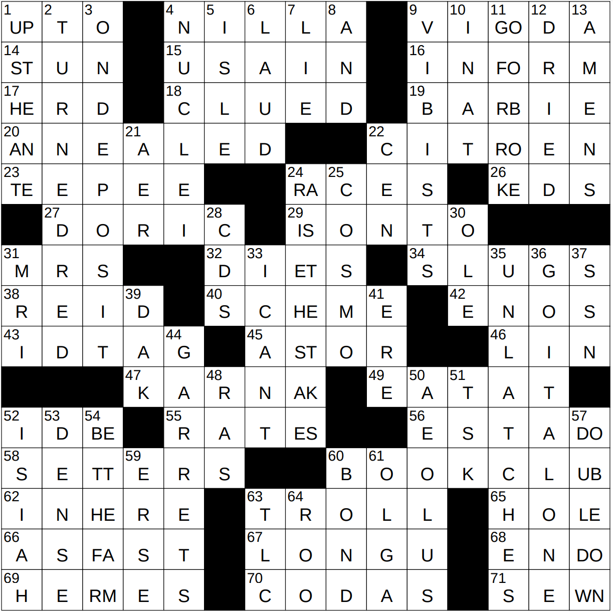 1019 23 NY Times Crossword 19 Oct 23 Thursday NYXCrossword