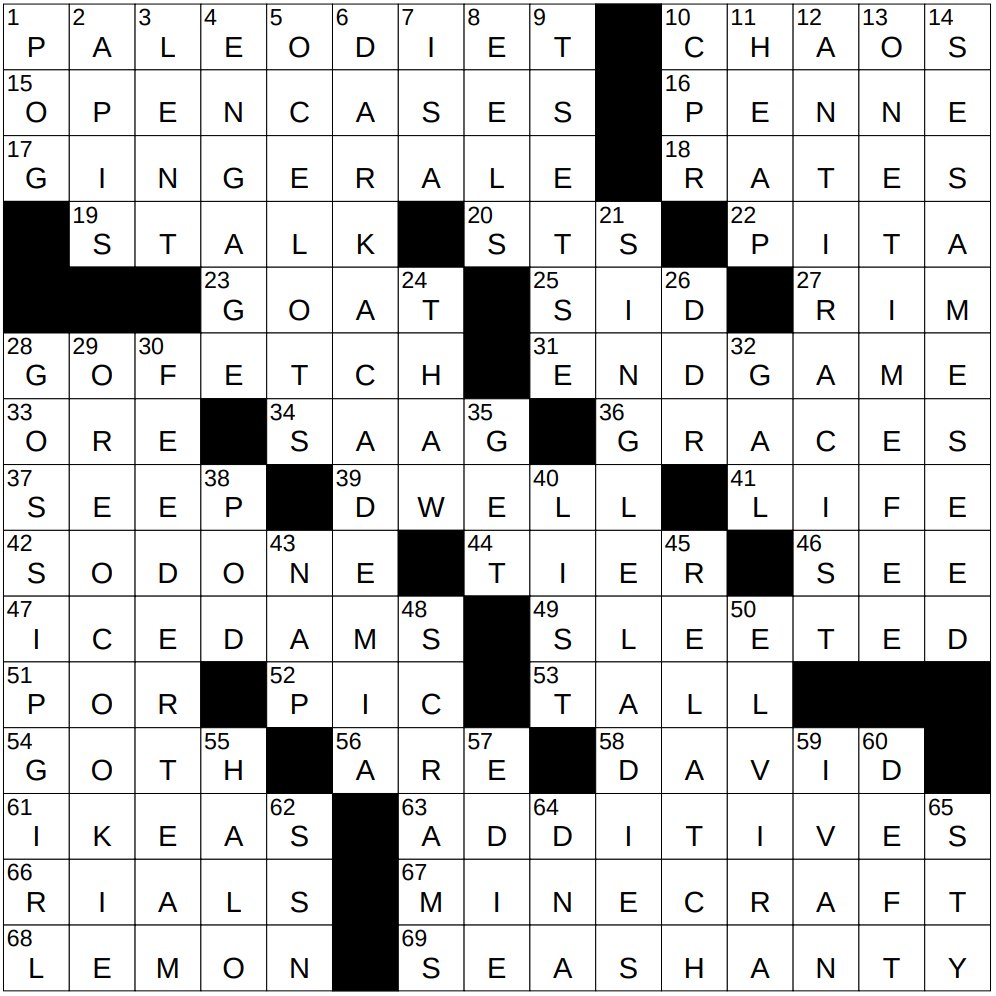 modify crossword clue