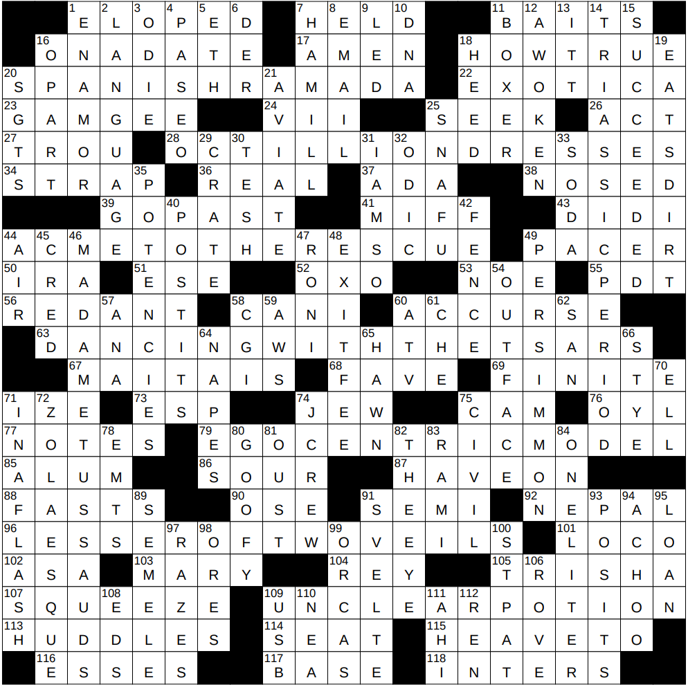 command crossword clue