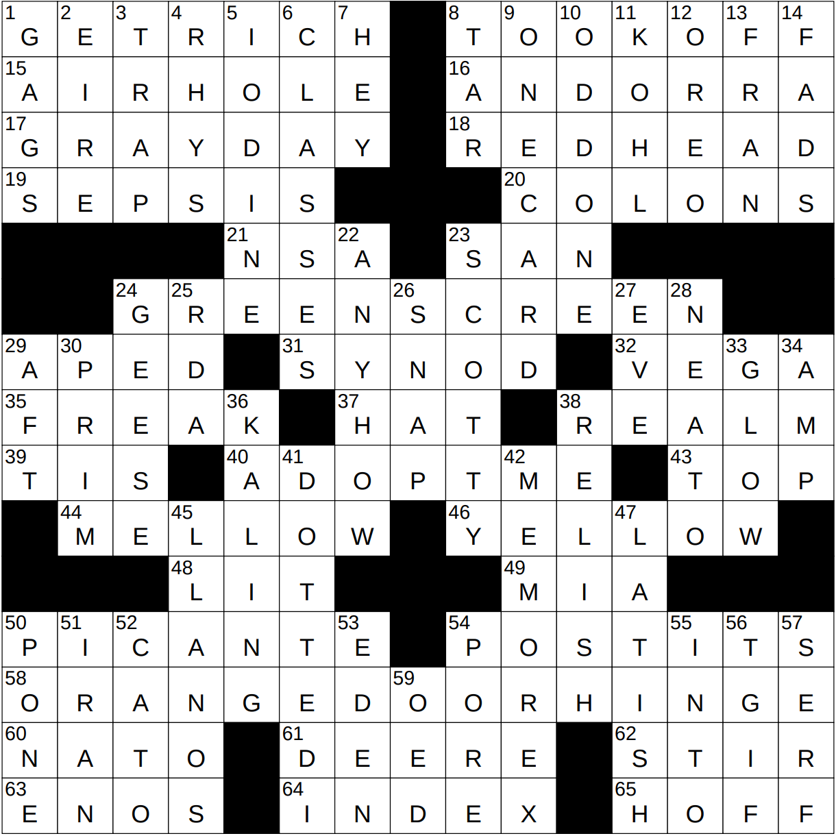 1128 23 NY Times Crossword 28 Nov 23 Tuesday NYXCrossword