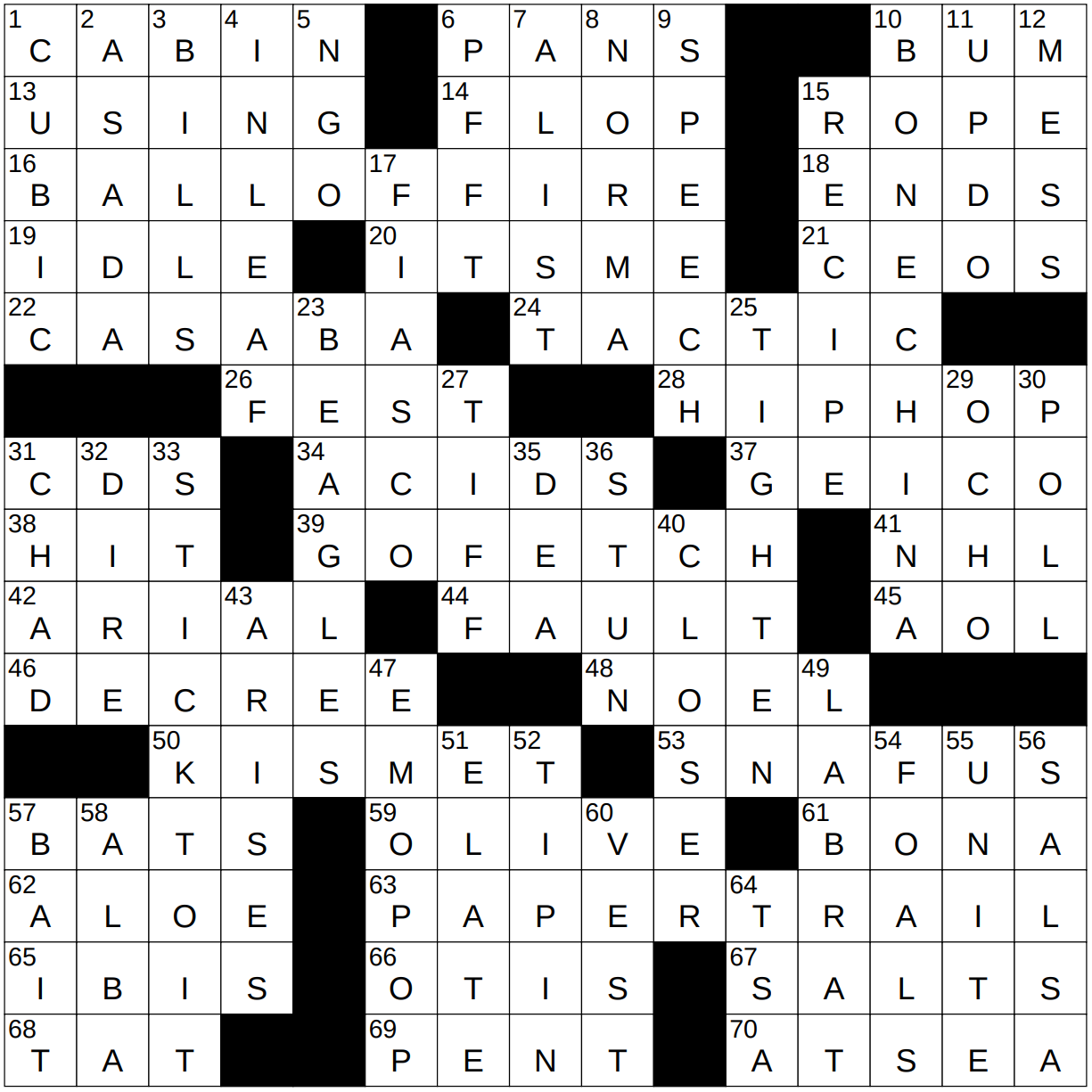 1212 22 NY Times Crossword 12 Dec 22 Monday NYXCrossword