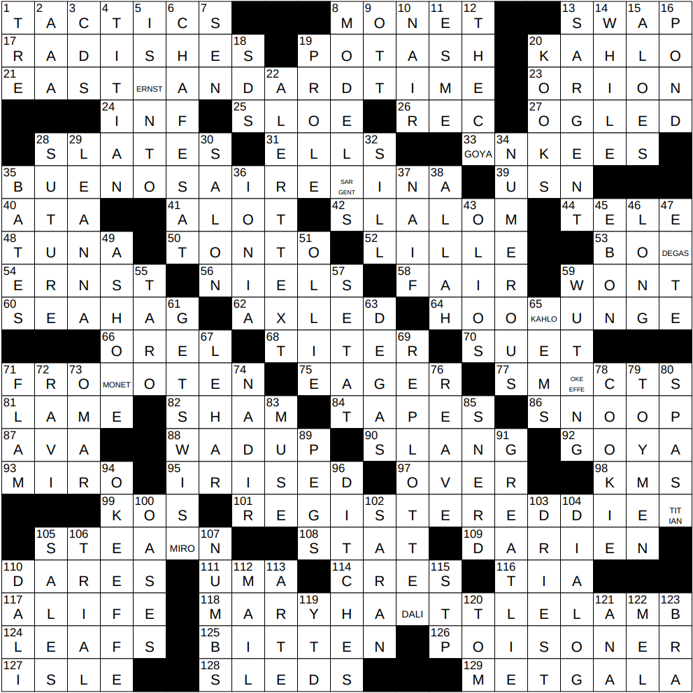 1215 24 NY Times Crossword 15 Dec 24 Sunday NYXCrossword