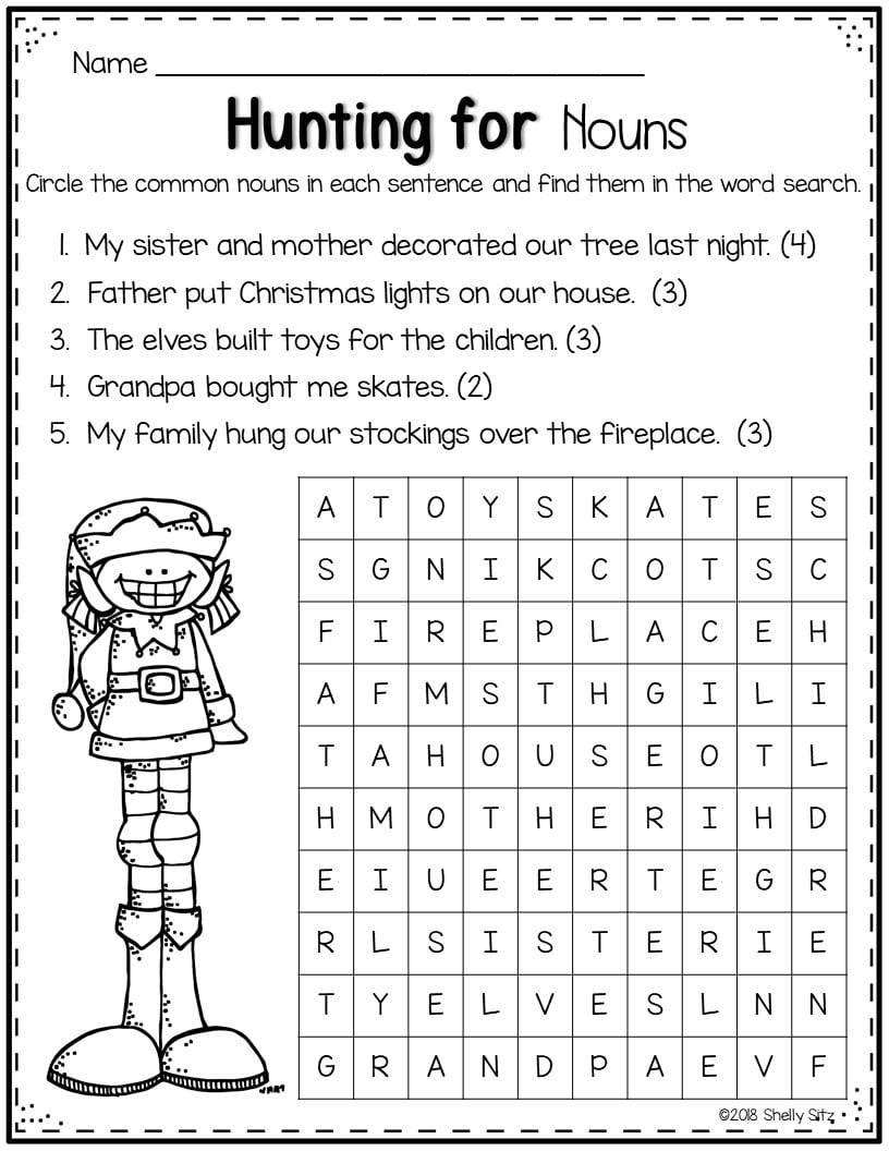 free worksheets for 2nd graders
