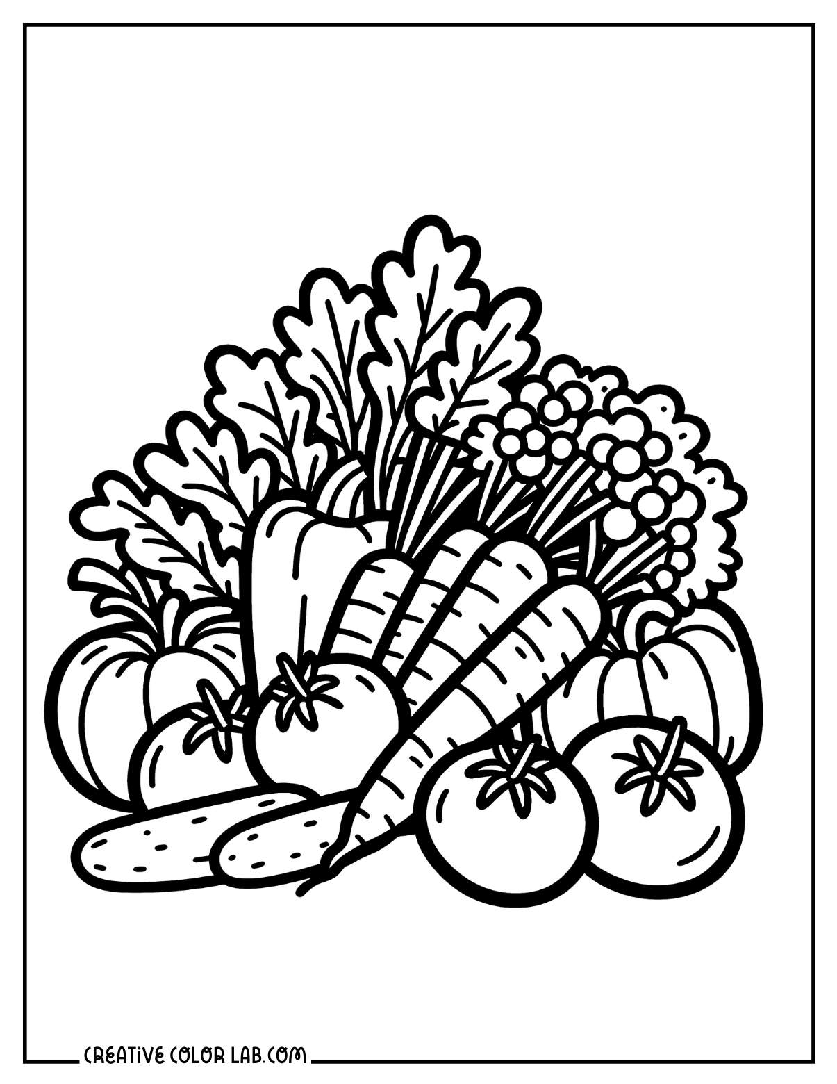 coloring pages for vegetables coloring pages for vegetables