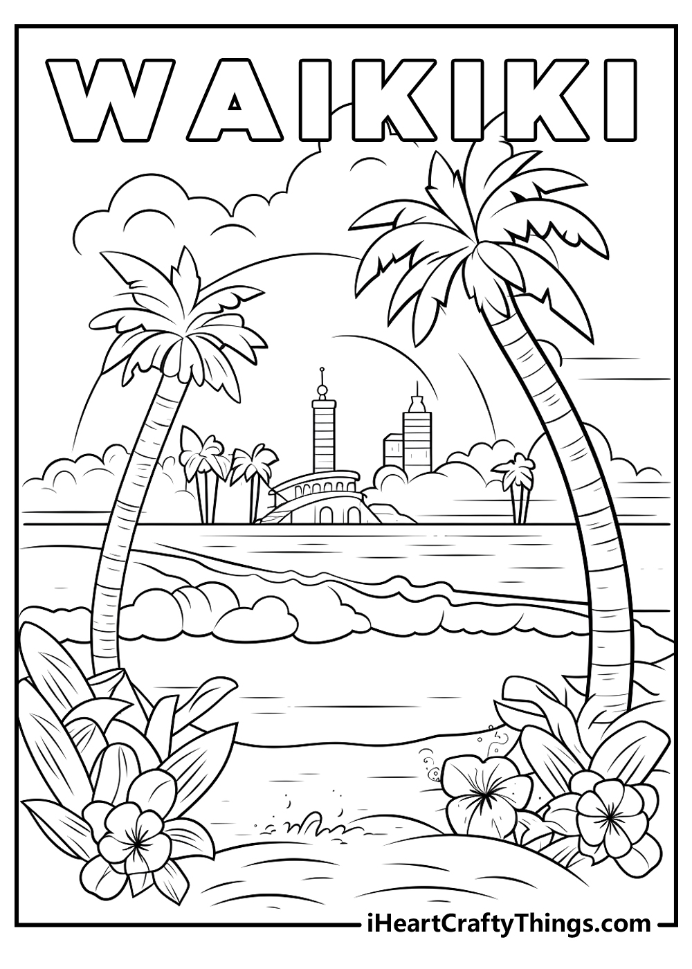 15 Hawaii Coloring Pages For Kids 100 Free PDF Printables 