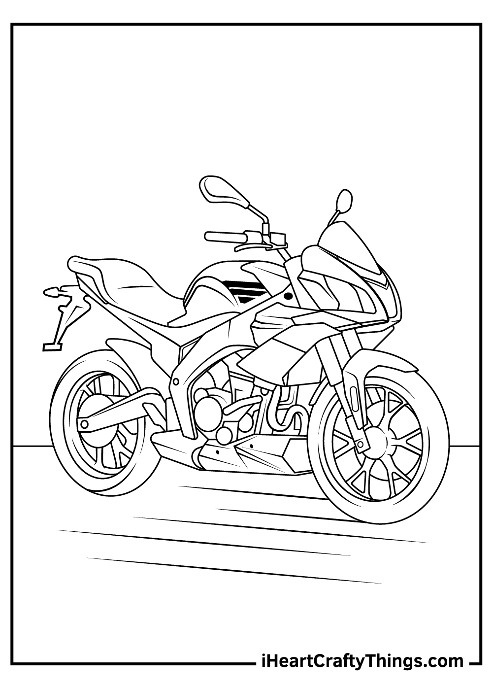 15 Motorcycle Coloring Pages 100 Free Printables 15 Motorcycle Coloring Pages 100 Free Printables