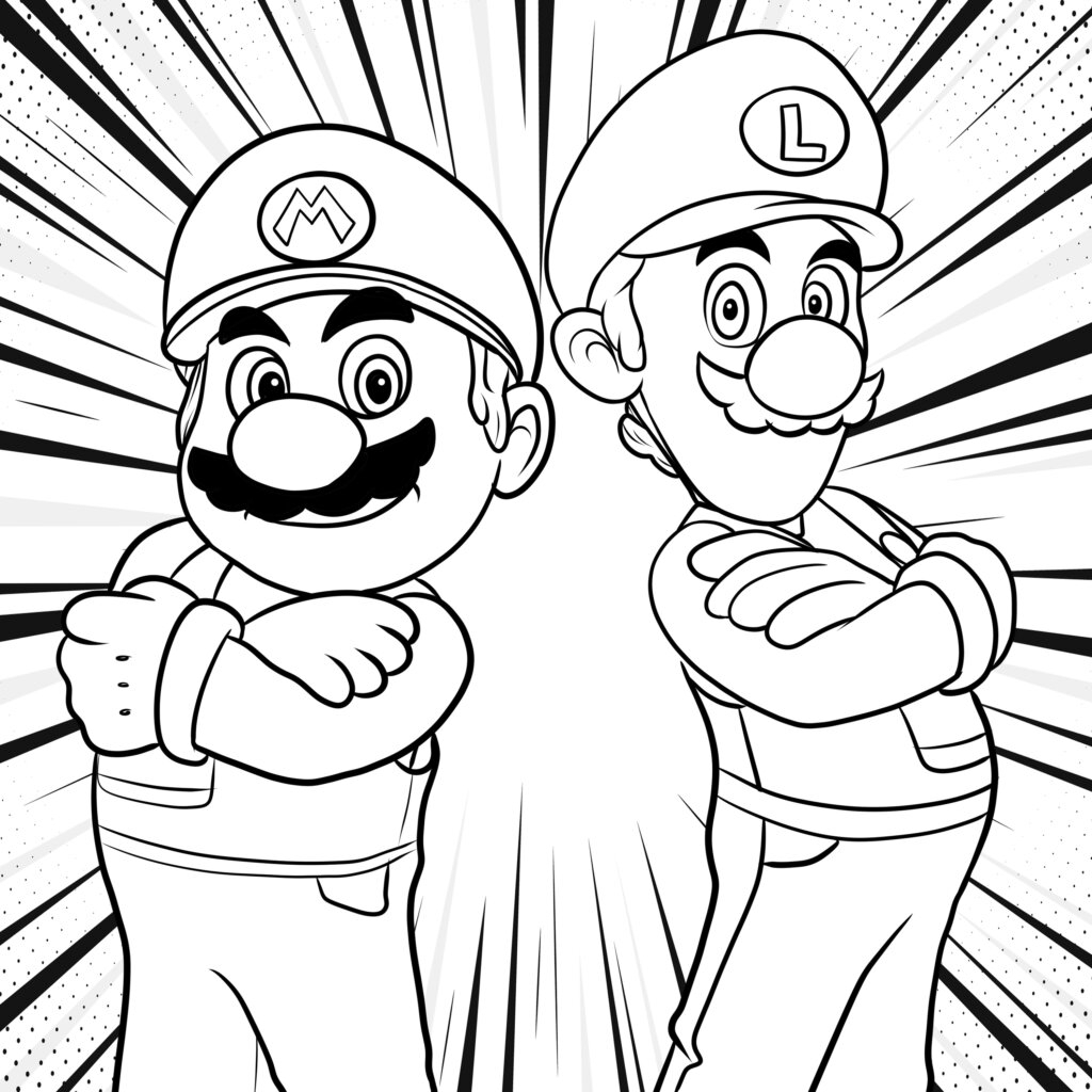 18 Awesome Super Mario Bros Coloring Pages TheToyZone 18 Awesome Super Mario Bros Coloring Pages TheToyZone