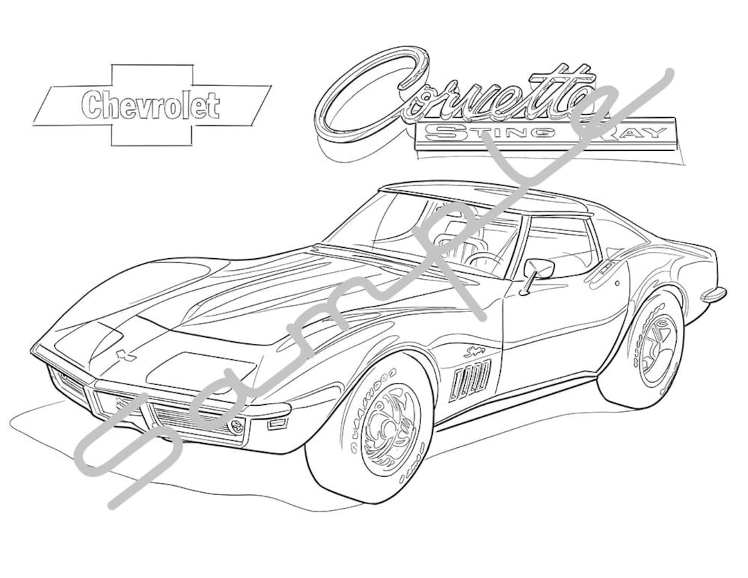 1970 CHEVROLET CORVETTE STINGRAY Adult Coloring Page Printable Coloring Page Coloring Page For Adults Digital Instant Download 1 Page Etsy 1970 CHEVROLET CORVETTE STINGRAY Adult Coloring Page Printable Coloring Page Coloring Page For Adults Digital Instant Download 1 Page Etsy