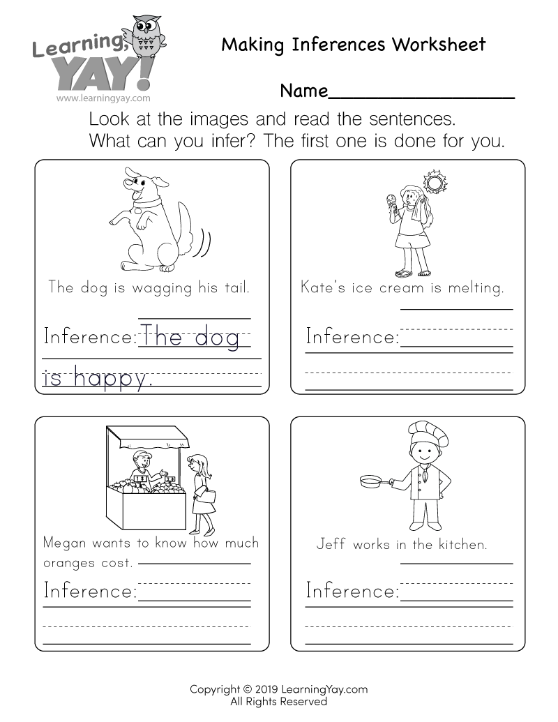 fun worksheets for 1st graders