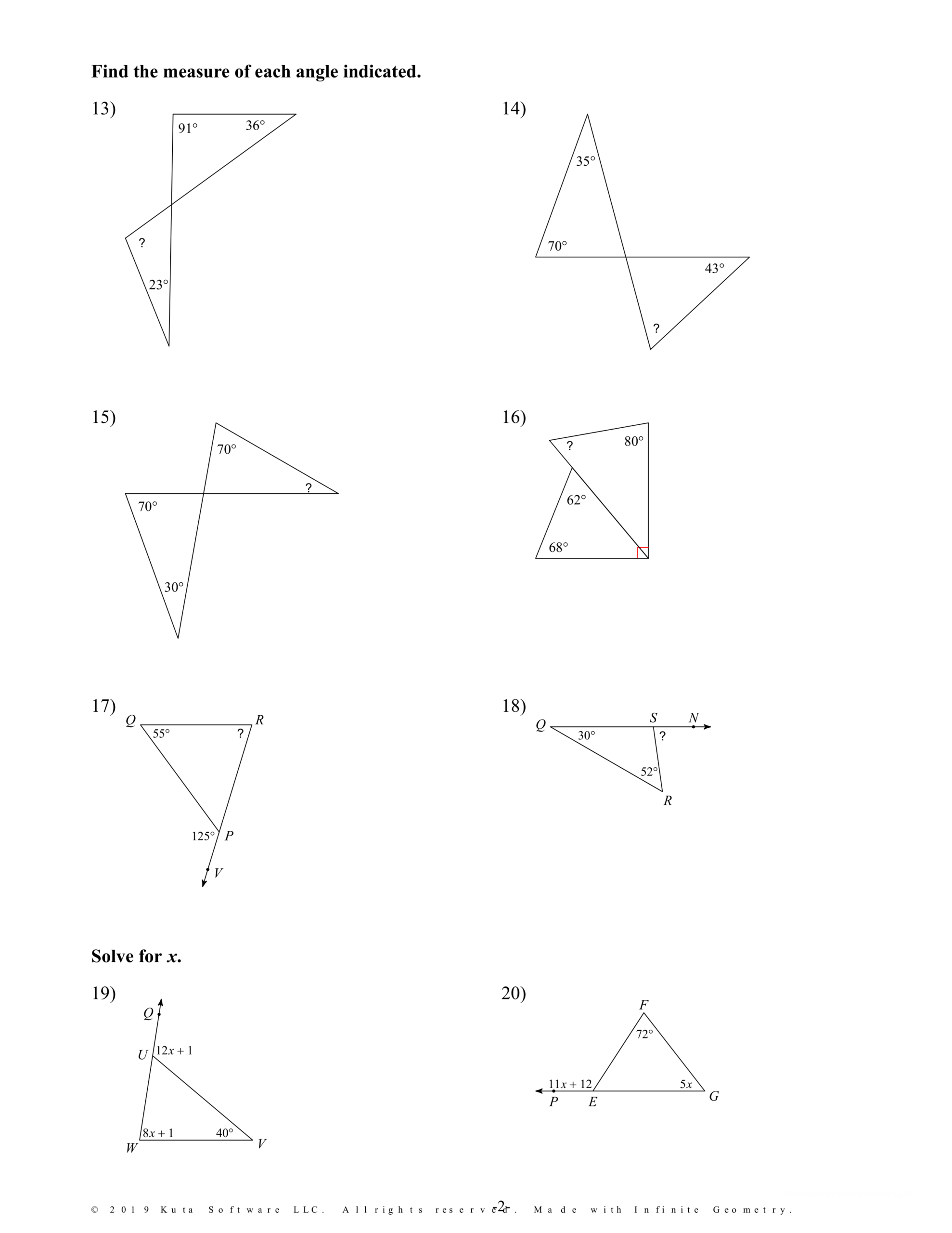 2 3 Triangle Sum Theorem With Algebra Karlee Pins Library Formative 2 3 Triangle Sum Theorem With Algebra Karlee Pins Library Formative