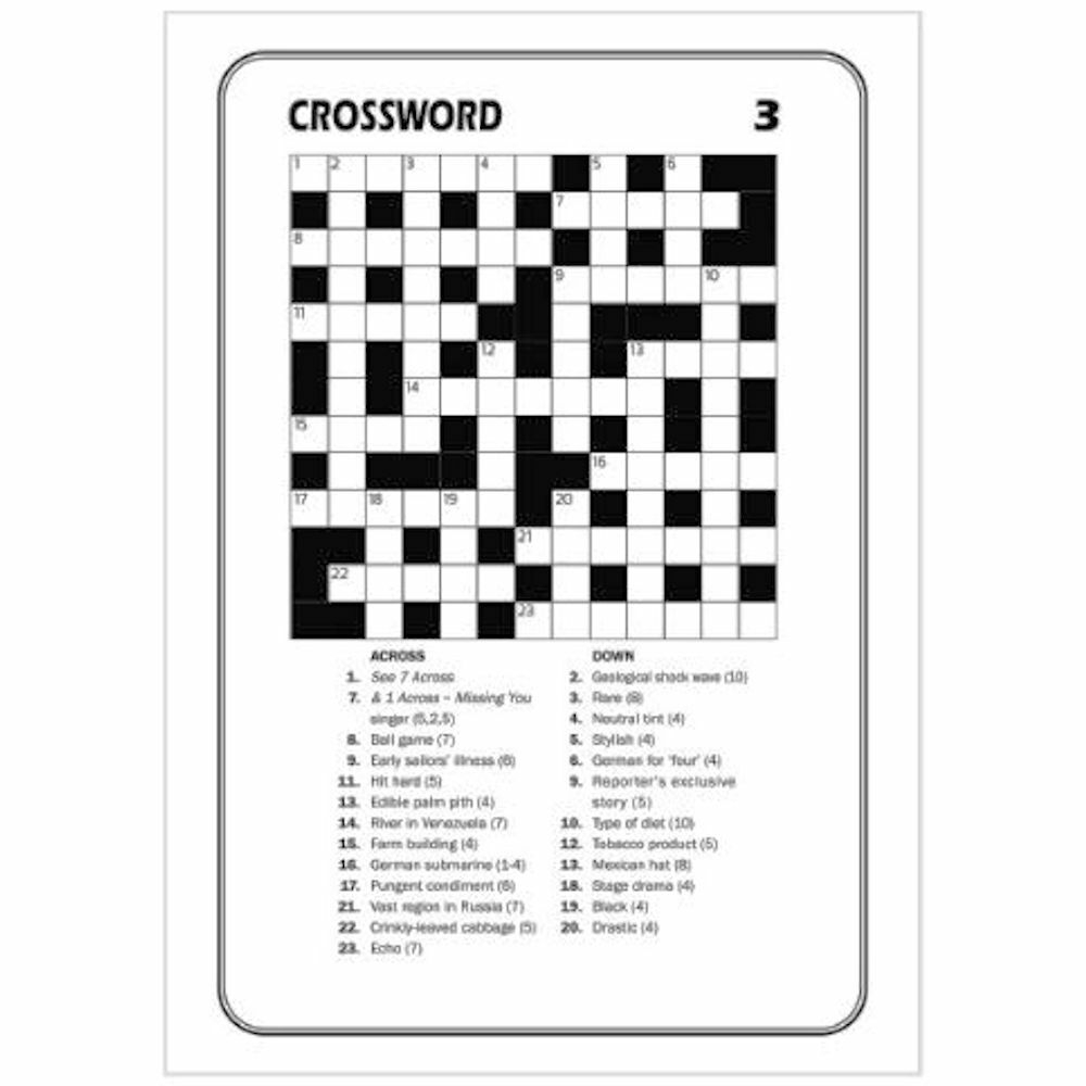 2 X A5 Mega Crossword Puzzle Books 450 Powerful Puzzles Brain Games For Sale Online EBay Australia