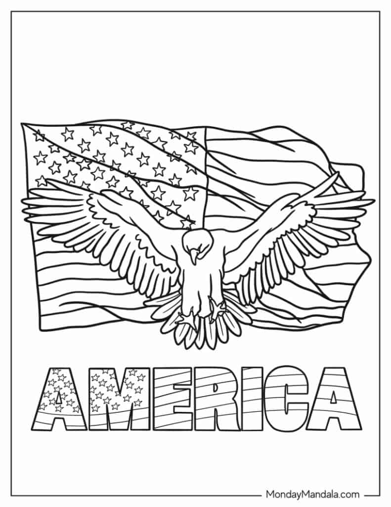 20 American Flag Coloring Pages Free PDF Printables 20 American Flag Coloring Pages Free PDF Printables