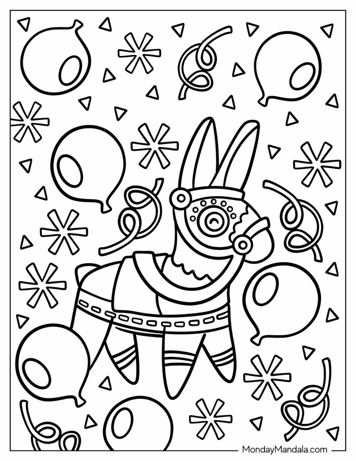 20 Cinco De Mayo Coloring Pages Free PDF Printables 