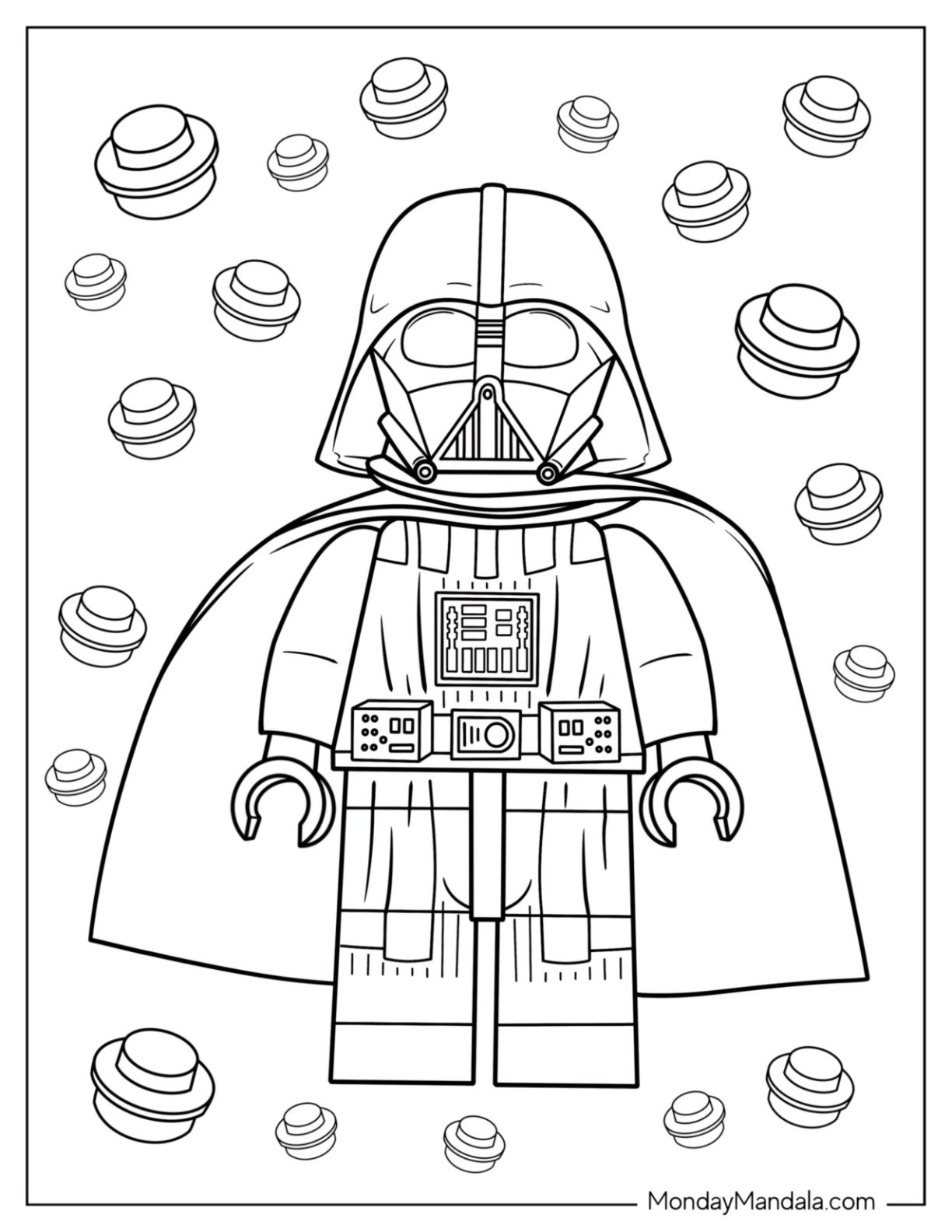 20 Darth Vader Coloring Pages Free PDF Printables 20 Darth Vader Coloring Pages Free PDF Printables