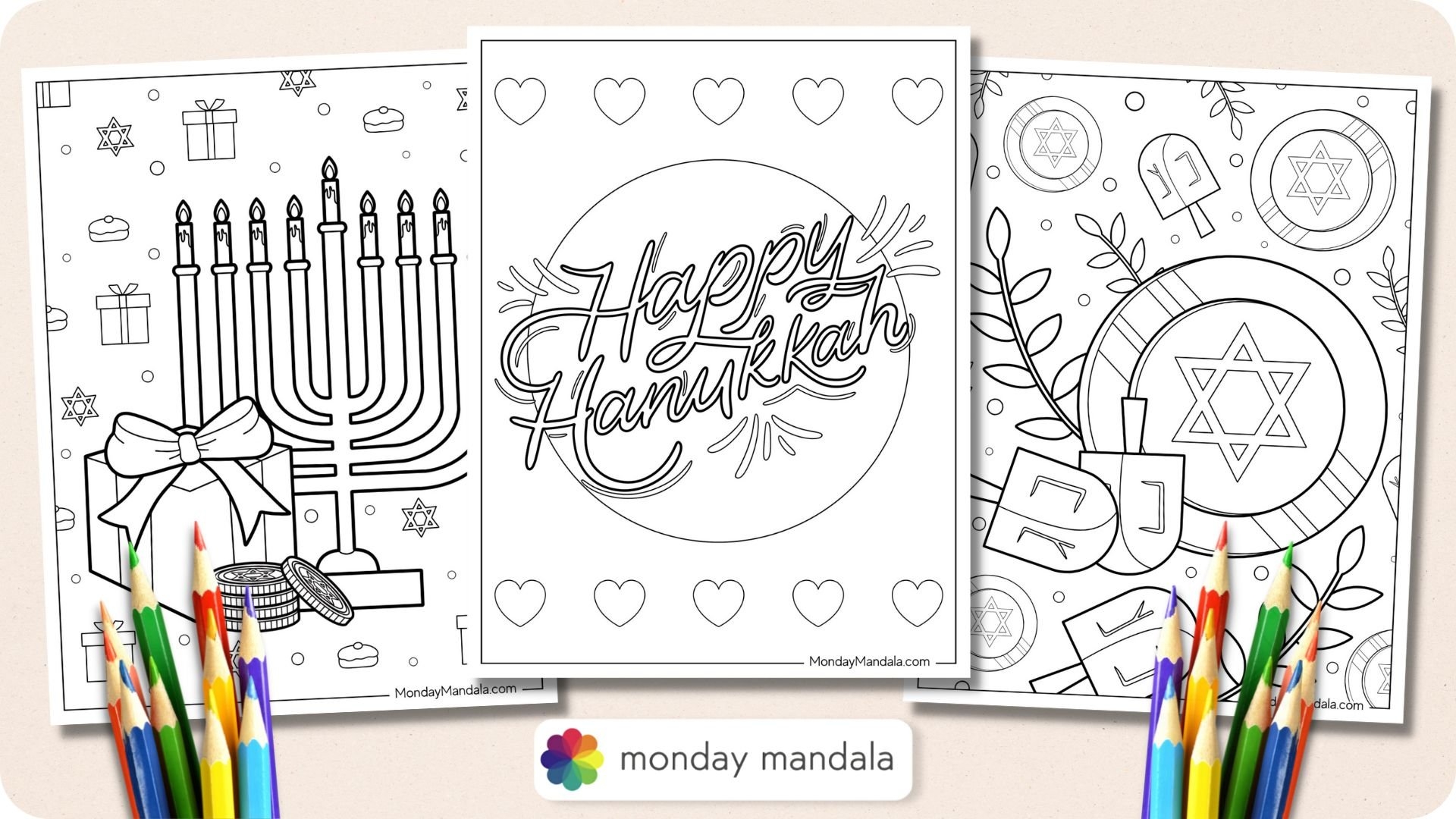 hanukkah coloring pages hanukkah coloring pages