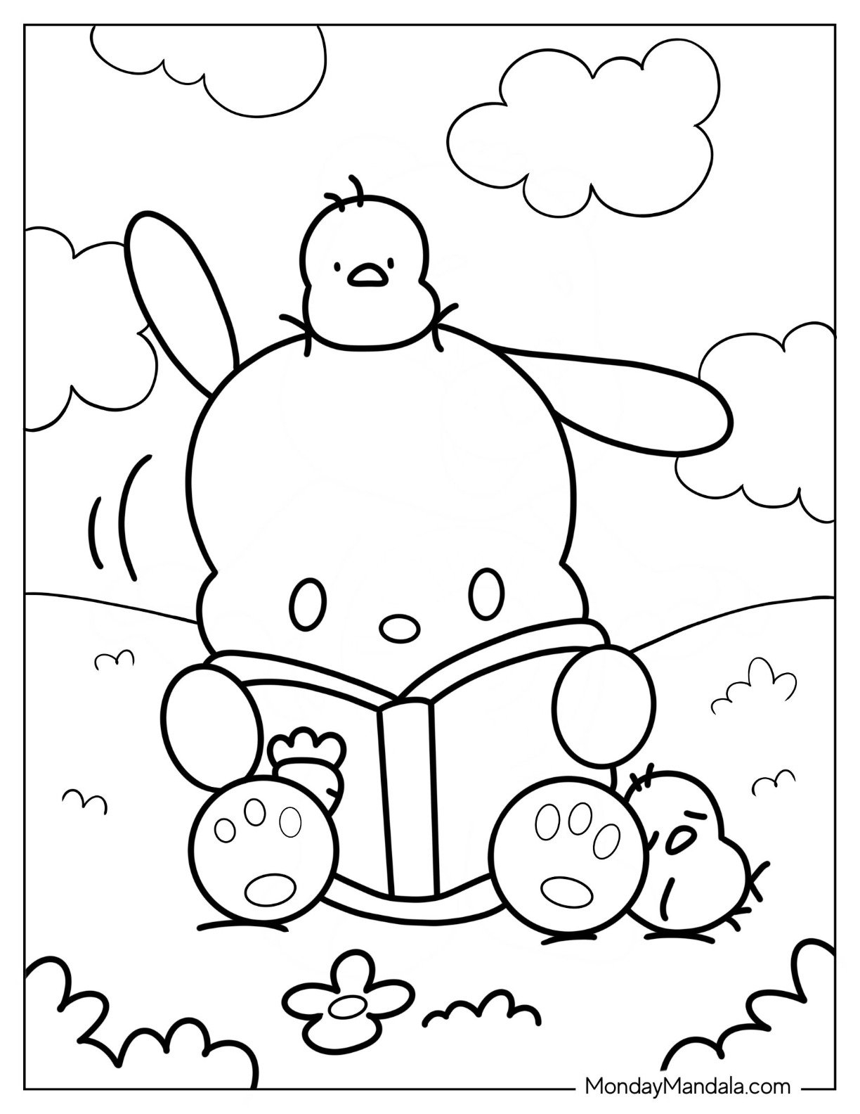20 Pochacco Coloring Pages Free PDF Printables 