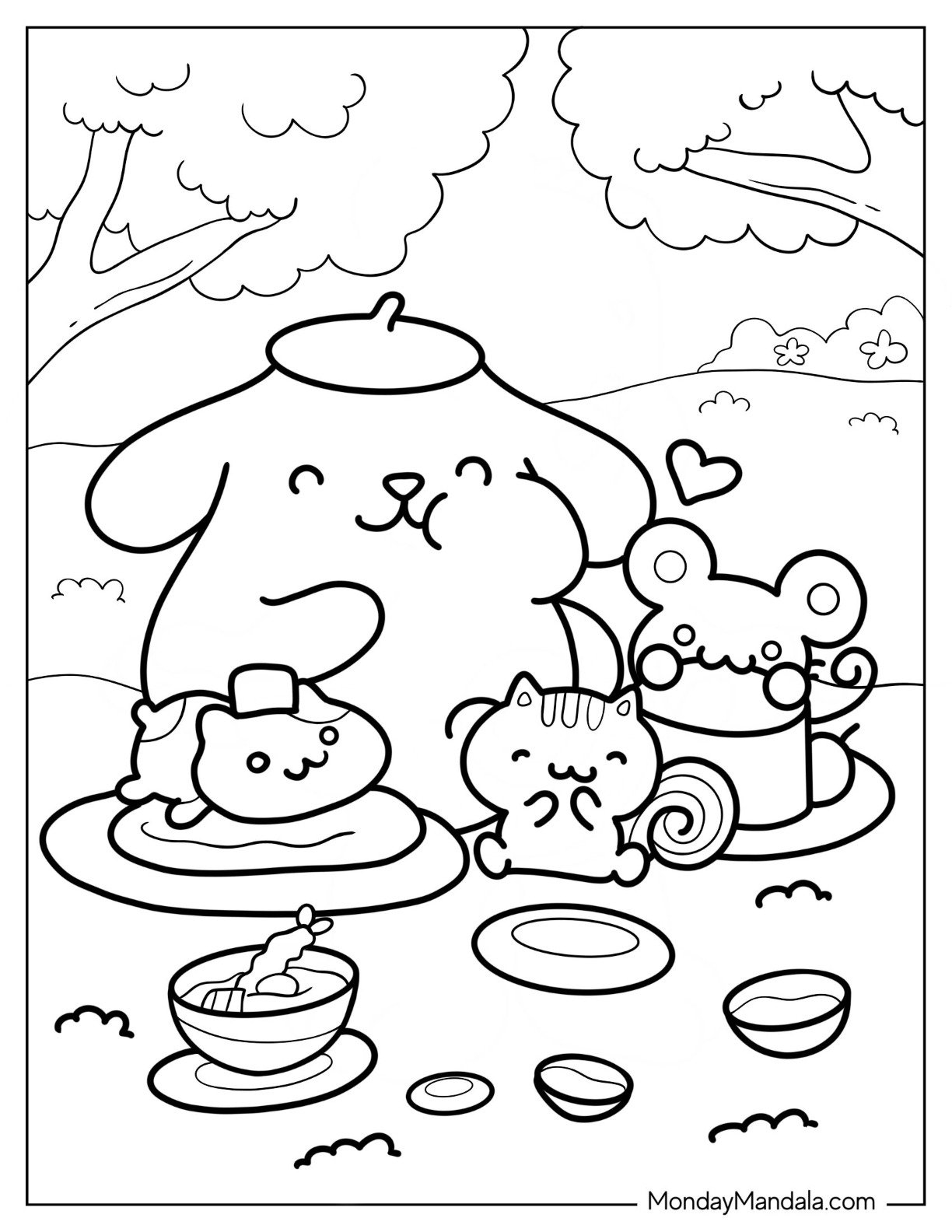 20 Pompompurin Coloring Pages Free PDF Printables 20 Pompompurin Coloring Pages Free PDF Printables