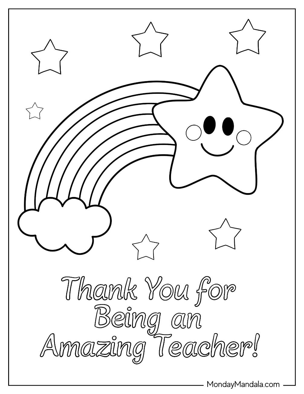 teacher appreciation coloring page