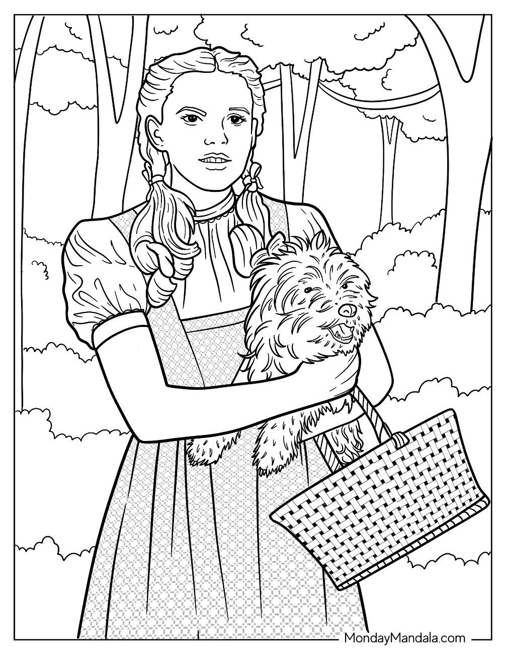 20 Wizard Of Oz Coloring Pages Free PDF Printables 20 Wizard Of Oz Coloring Pages Free PDF Printables
