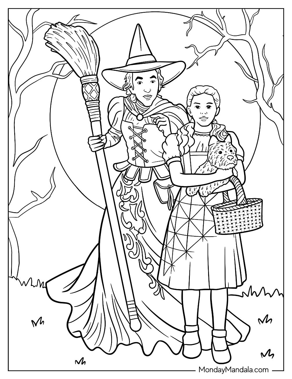 20 Wizard Of Oz Coloring Pages Free PDF Printables 20 Wizard Of Oz Coloring Pages Free PDF Printables