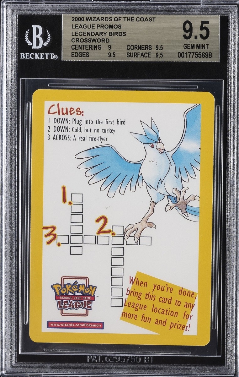 2000 WIZARDS OF THE COAST LEAGUE PROMOS LEGENDARY BIRDS CROSSWORDS BGS 9 5 EBay