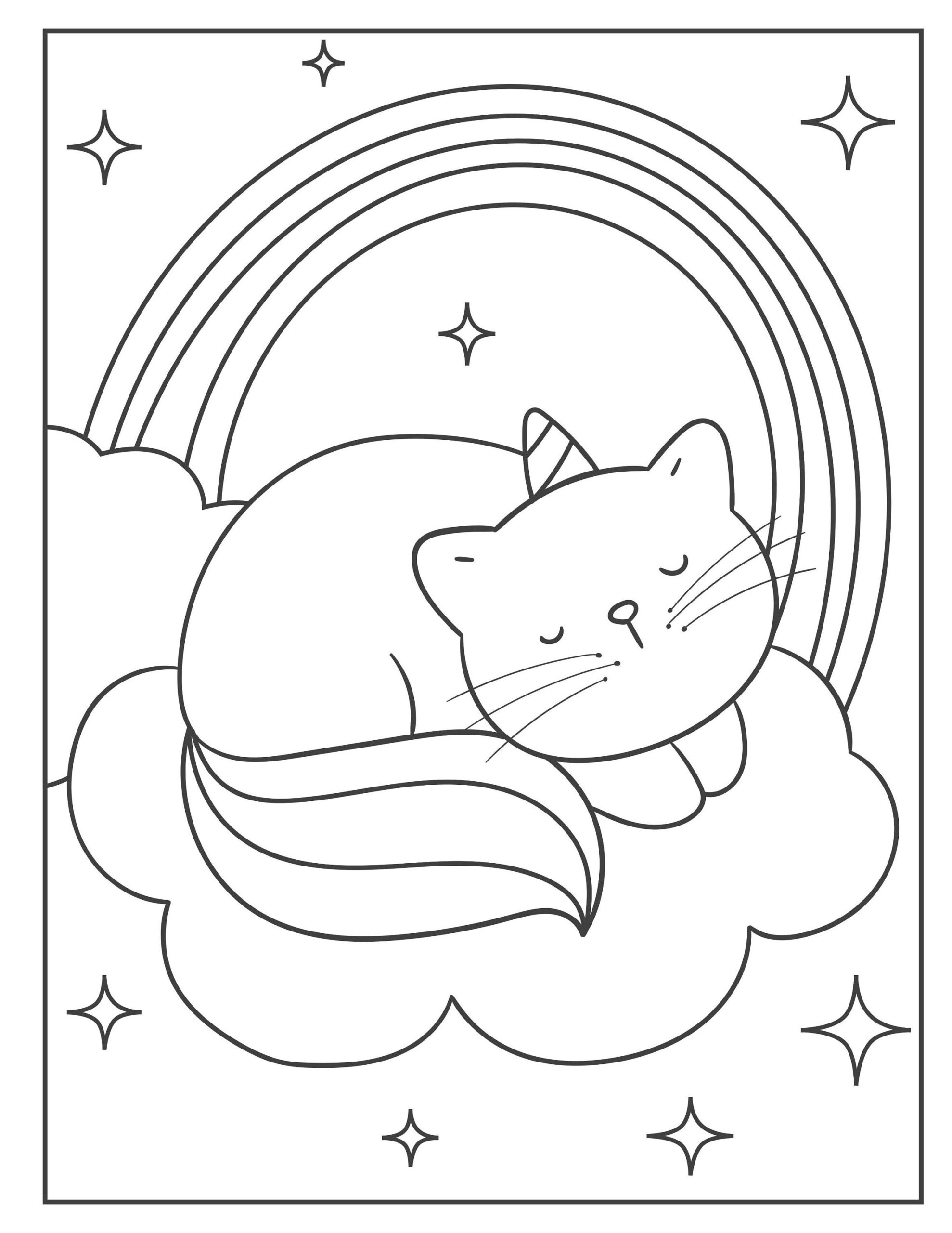 animal crossing chester coloring page