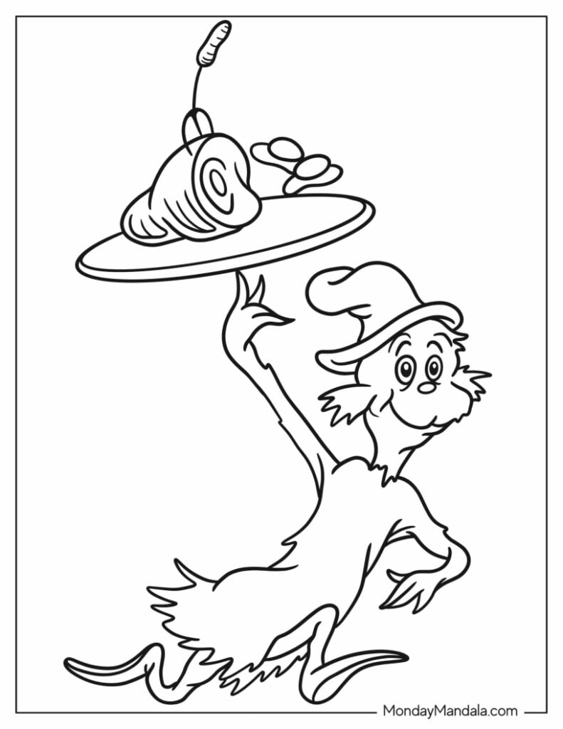 dr seuss coloring pages