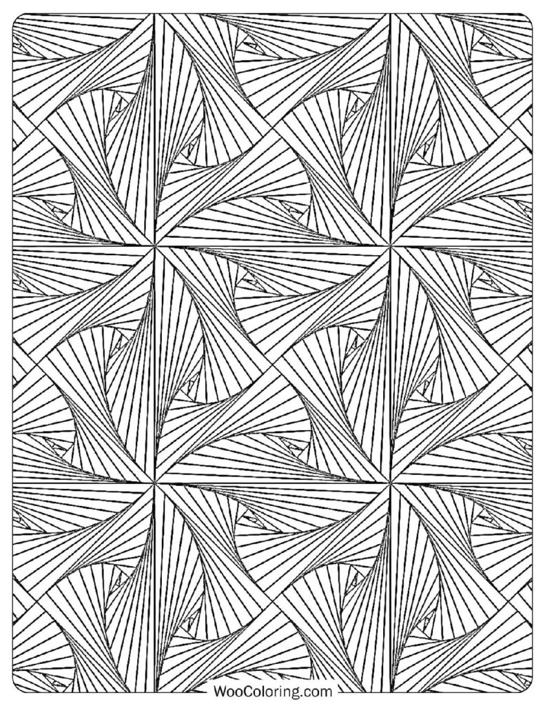 geometric coloring pages