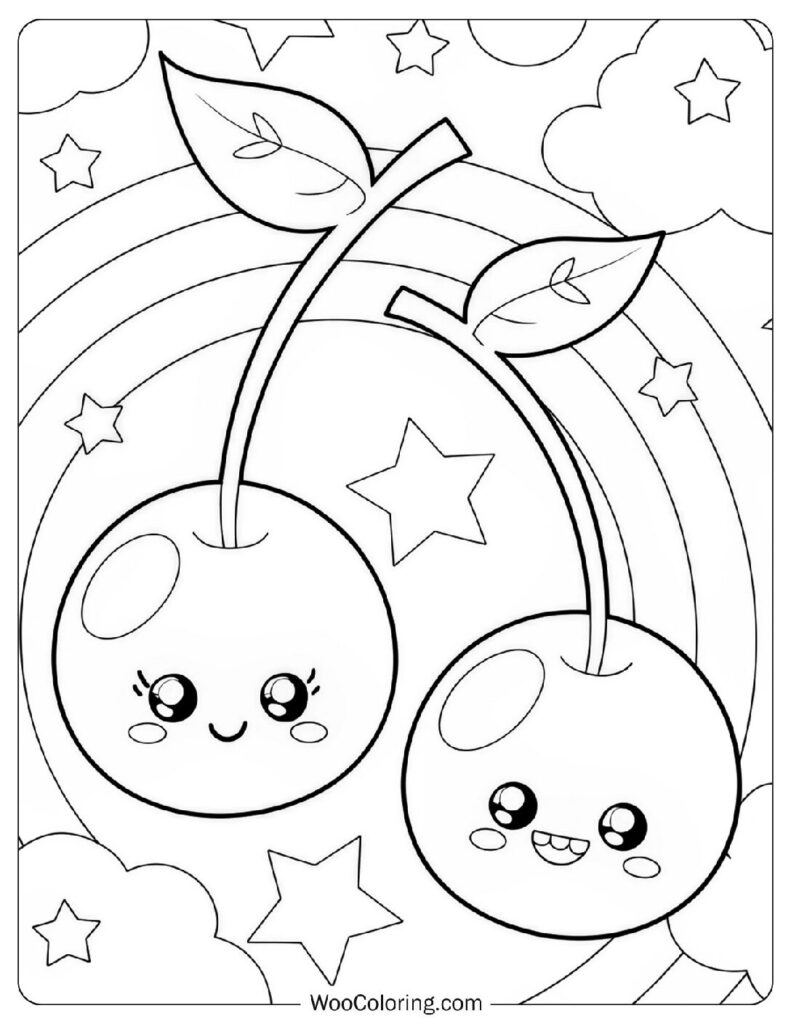 24 Cherry Coloring Pages Free PDF To Print Woo Coloring 24 Cherry Coloring Pages Free PDF To Print Woo Coloring