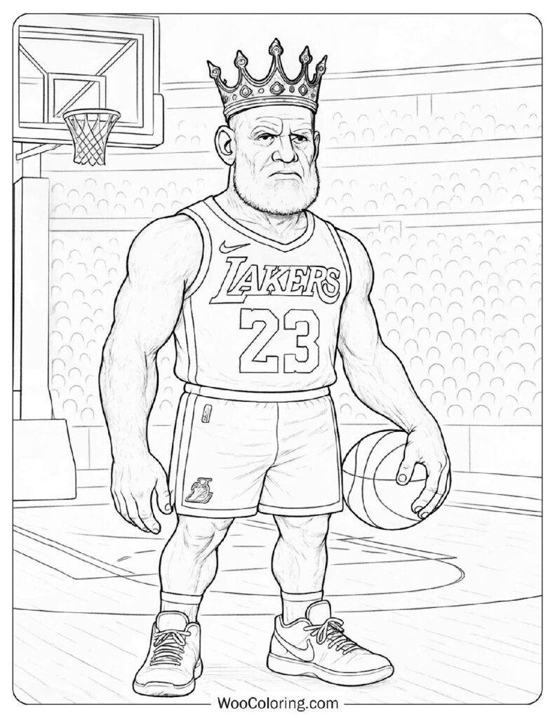 24 NBA Basketball Coloring Pages Free PDF To Print Woo Coloring 24 NBA Basketball Coloring Pages Free PDF To Print Woo Coloring