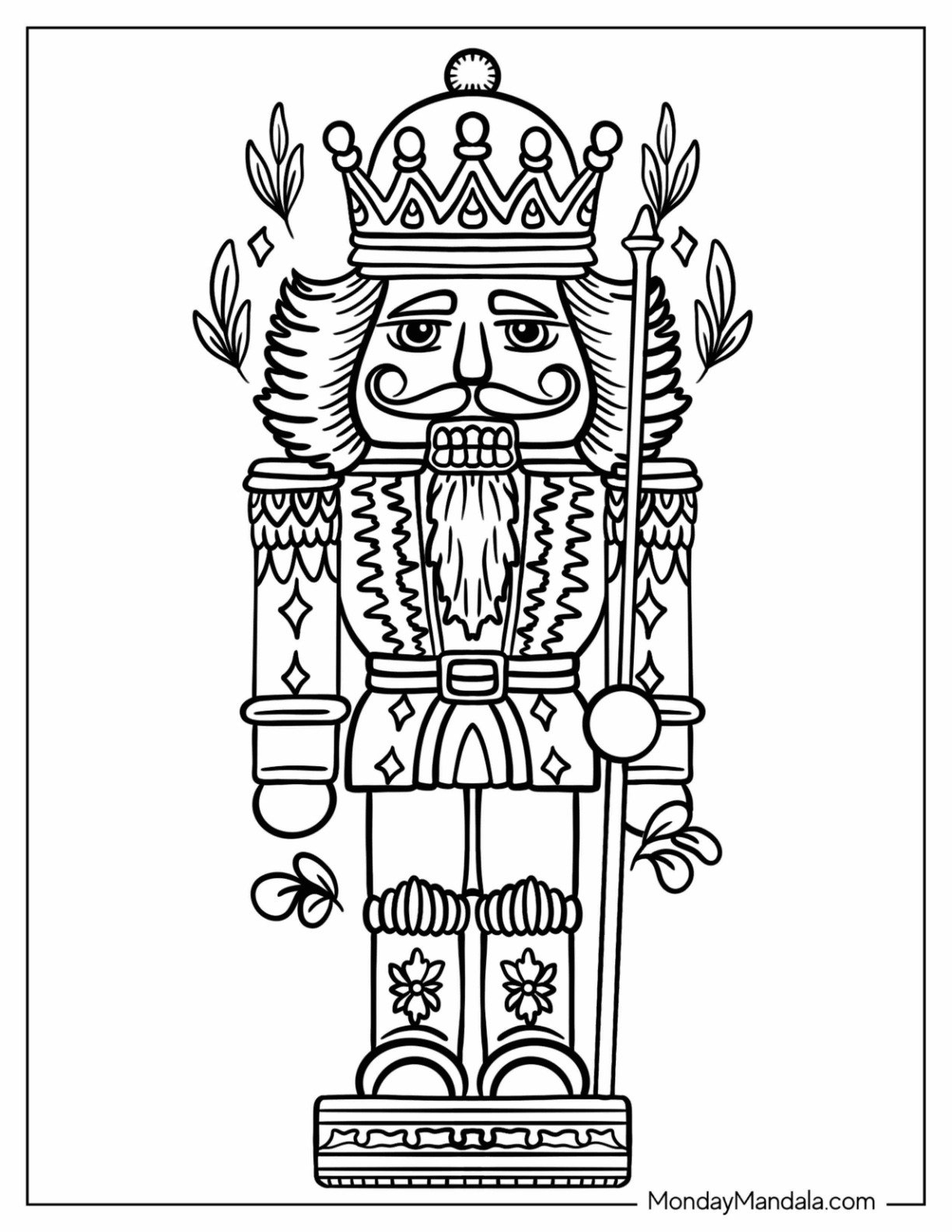 24 Nutcracker Coloring Pages Free PDF Printables 24 Nutcracker Coloring Pages Free PDF Printables