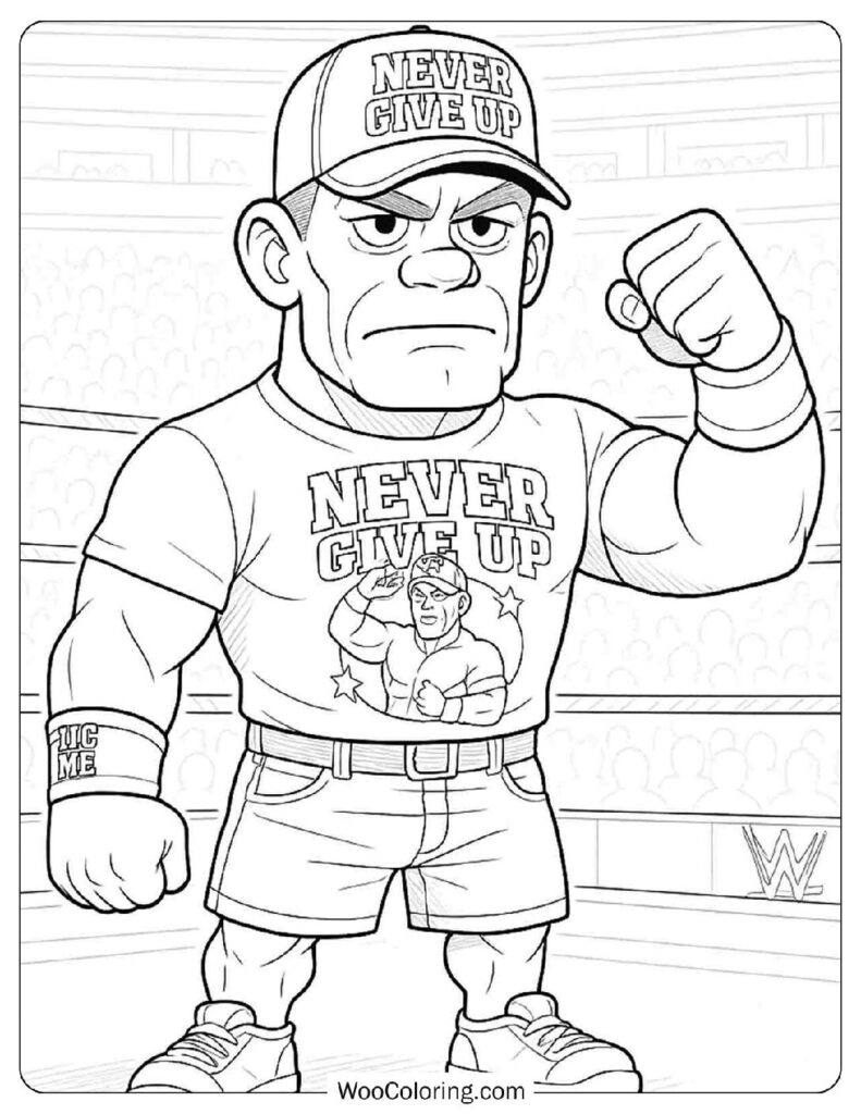 24 WWE Wrestling Coloring Pages Free PDF To Print Woo Coloring 24 WWE Wrestling Coloring Pages Free PDF To Print Woo Coloring