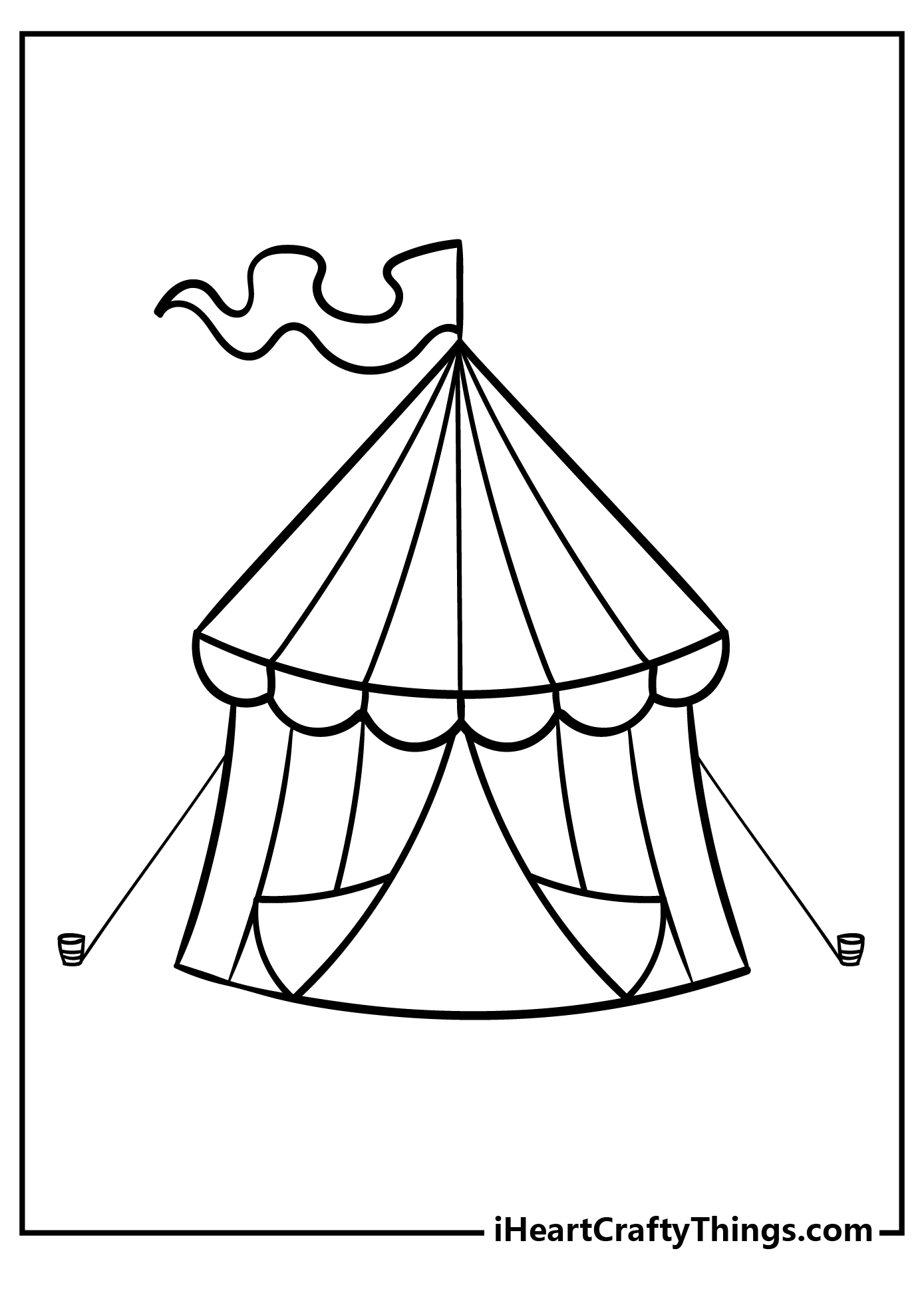 circus coloring pages